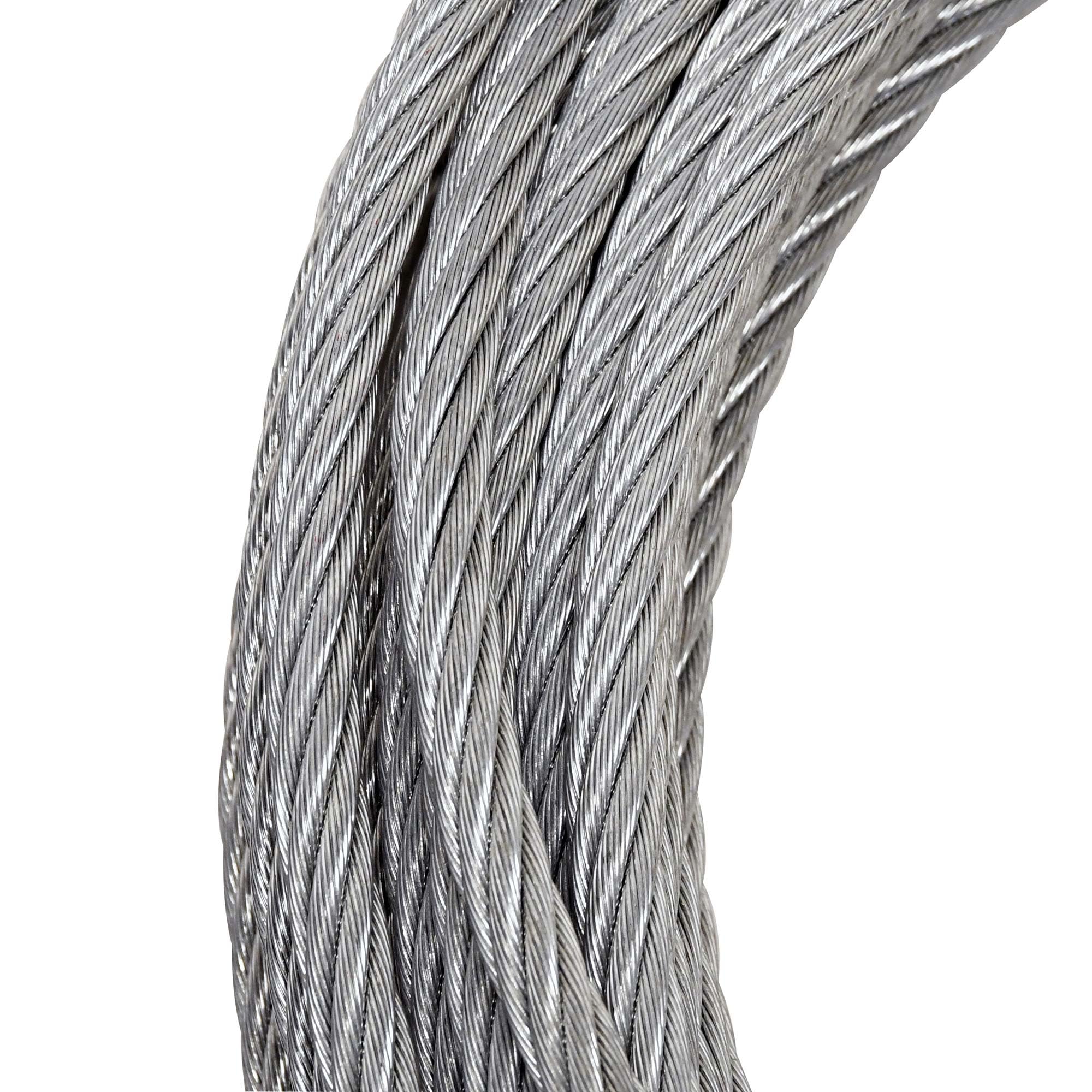 Steel Wire Winch Rope Superwinch 90-24563 29/64" x 85' fits Tiger Shark 18000 Talon 14 Talon 18 Winches