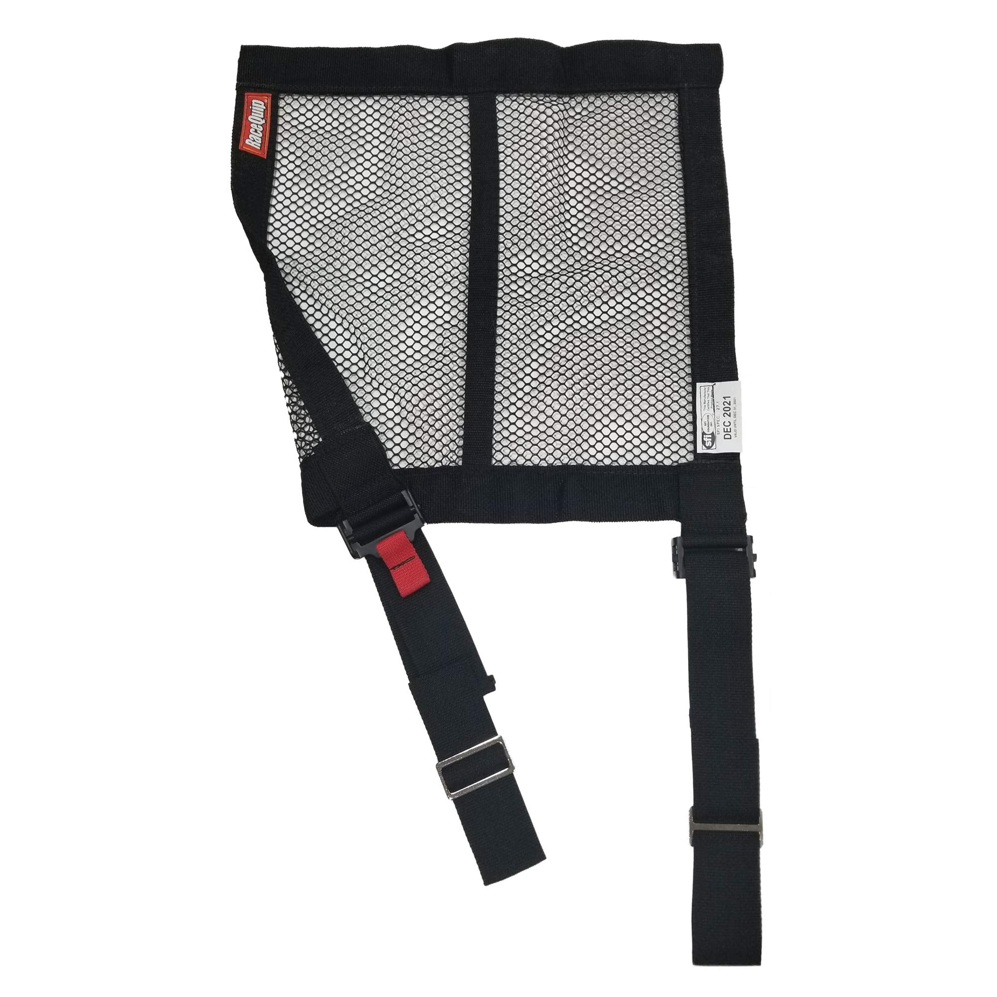 RaceQuip Window Net 824 824993RQP Hybrid SFI 27.1 Mesh Webbing 18 x 18 in Black