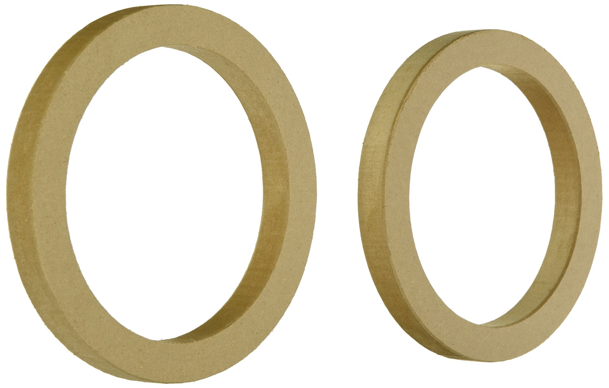 Install Bay 6 X 1/2 Inches Mdf Speaker Rings, Pair