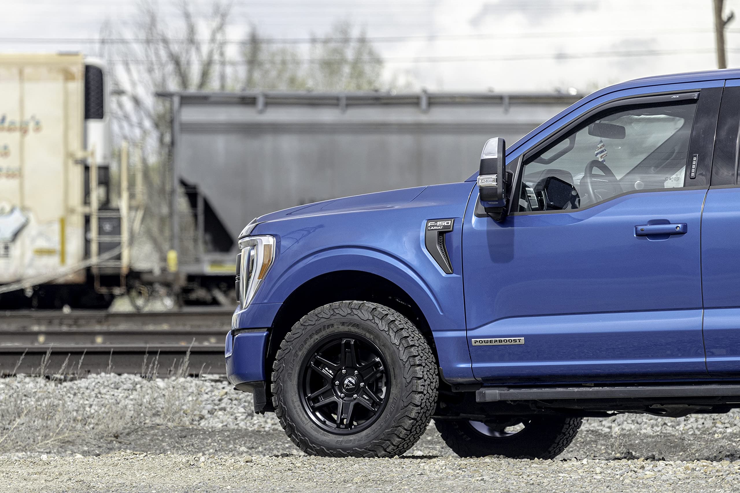 D836 SLAYER FUEL OFF-ROAD 17X9, 6X5.5, 3.5, -38mm MATTE BLACK - D83617908435
