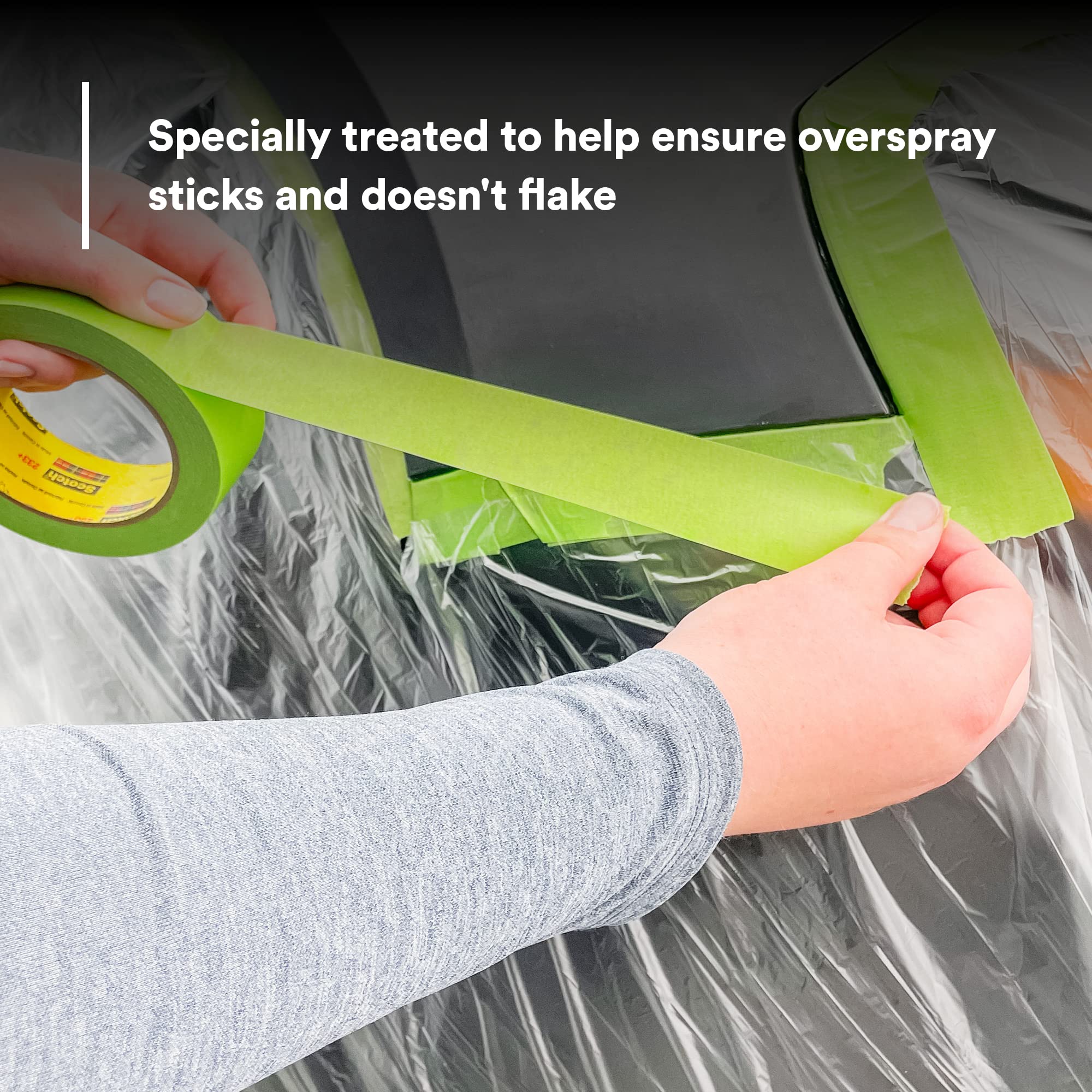High Density 3M Plastic Sheeting 06723, Tear Resistant, Durable, Easy To Cut, 12 ft x 400 ft