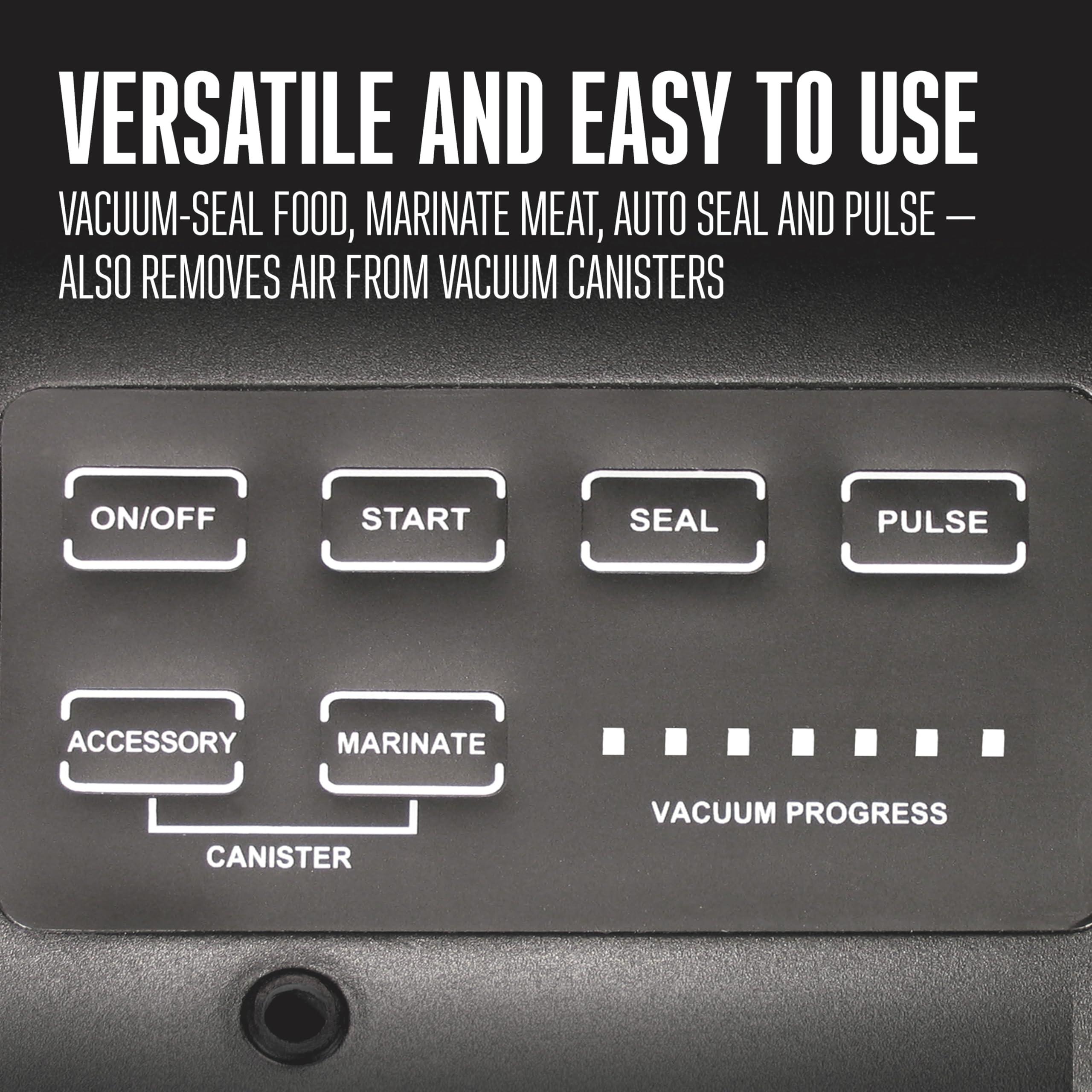 Professional Advantage Weston 65-0501-W Vacuum Sealer, 11", Stainless Steel and Black
