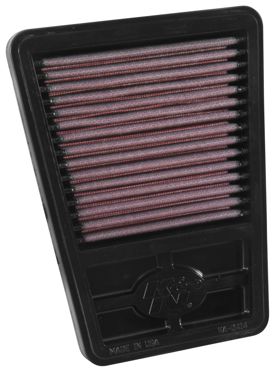 K&N Engine Air Filter: Premium, High Performance, Powersport Air Filter: Fits 2014-2019 KAWASAKI (Ninja 125, Z125, Ninja 250 SL, Ninja RR Mono, Z250 SL) KA-2414