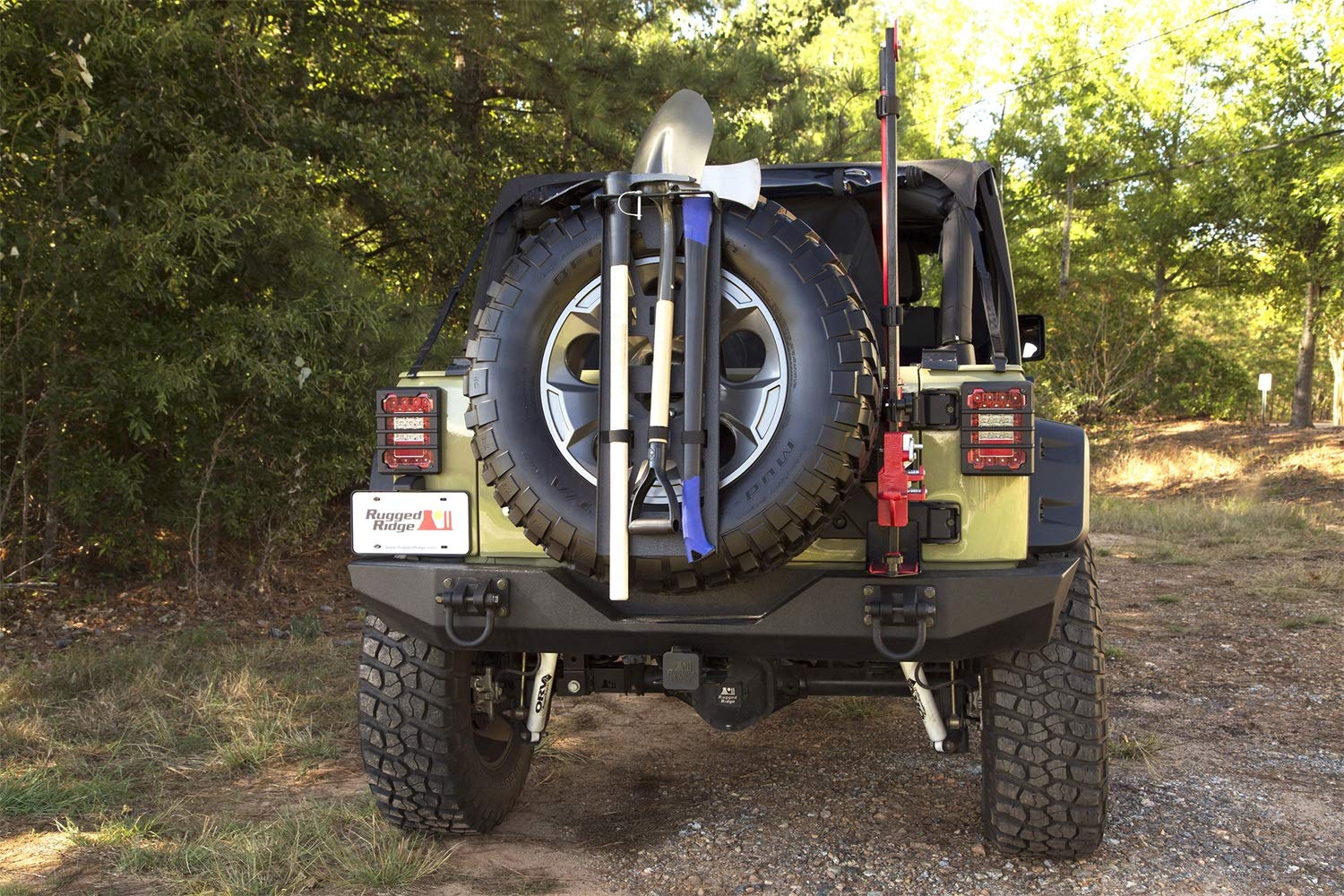 Spare Tire Tool Rack System | Rugged Ridge | 13551.63