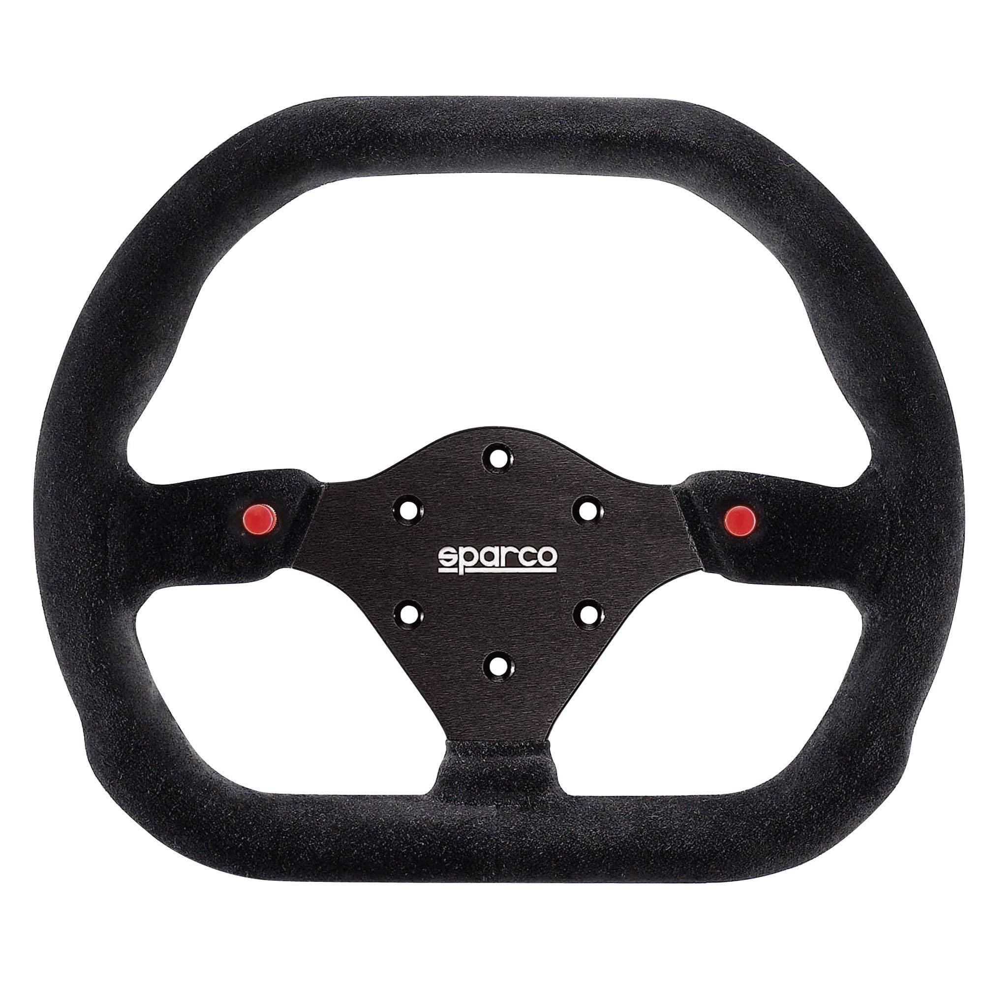 215 Sparco Suede Black