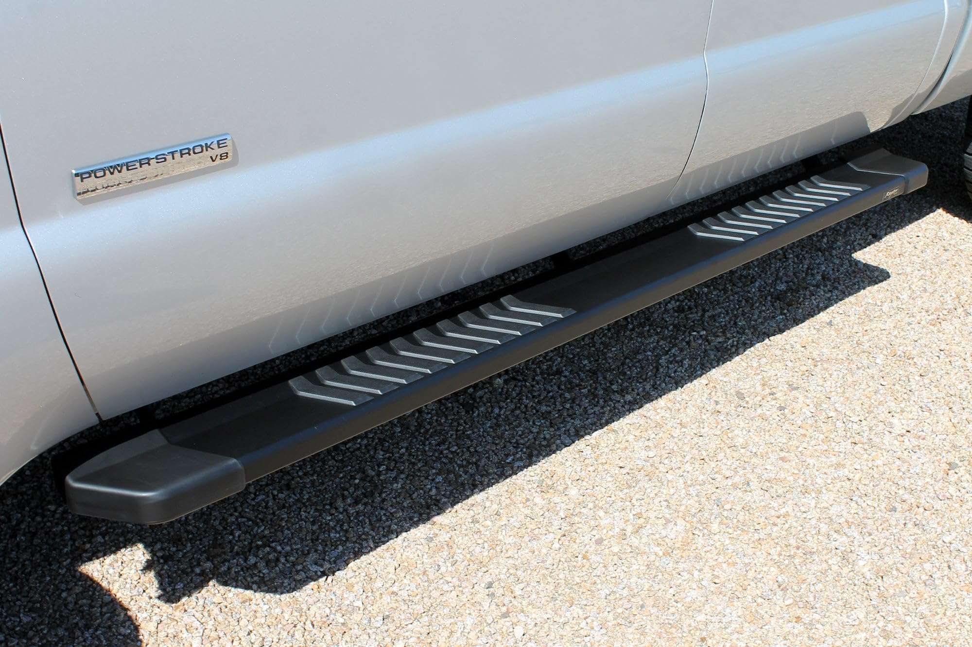 Running Boards Raptor Series Steps 6in OEM Style Black Aluminum Compatible with 99-16 F-250/F-350 Super Duty Crew Cab