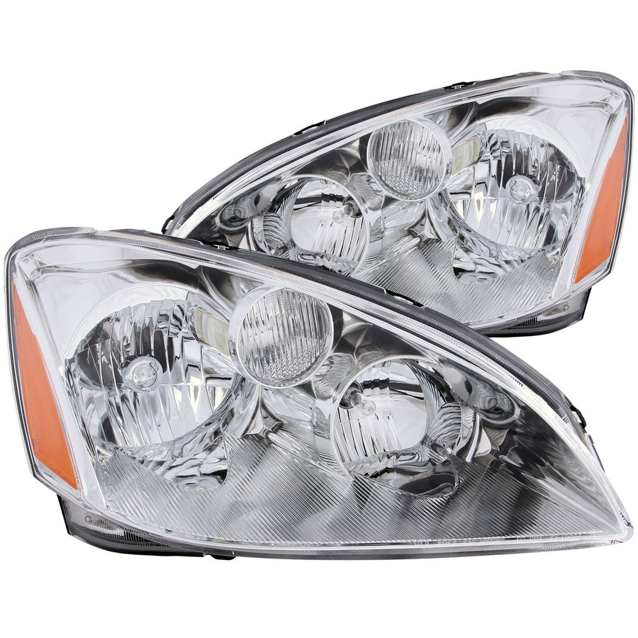 Altima Anzo USA 121259 Crystal Clear w/Amber Reflectors Headlight Assembly - (Sold in Pairs)