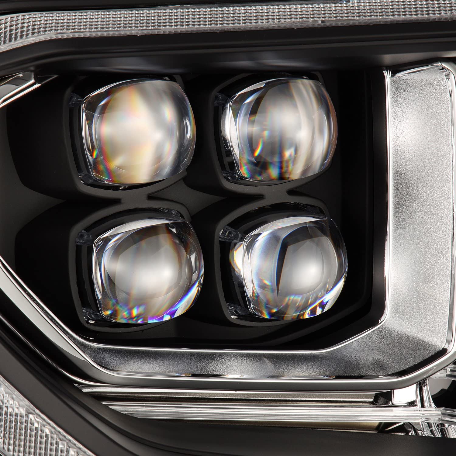 880833 AlphaRex Projector Headlights Black