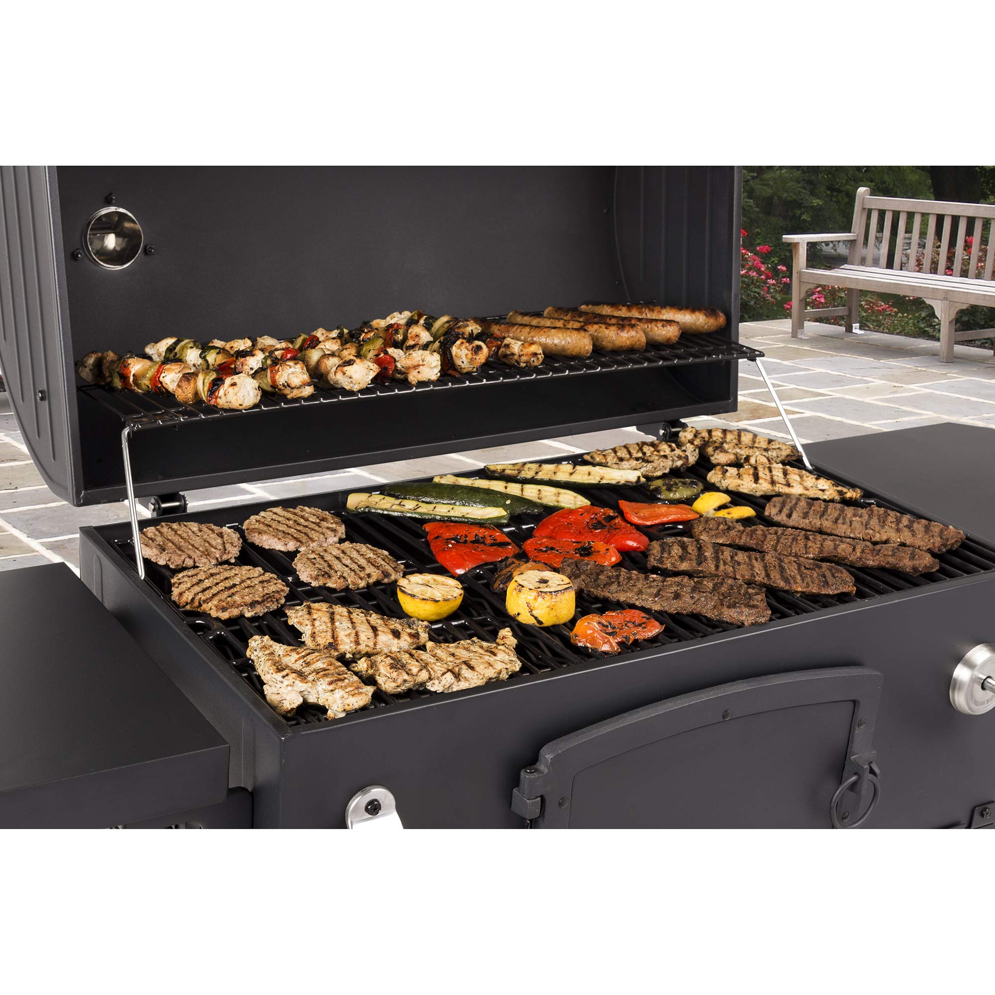 Dyna-Glo X-Large Heavy-Duty Charcoal Grill, DGN576DNC-D Black