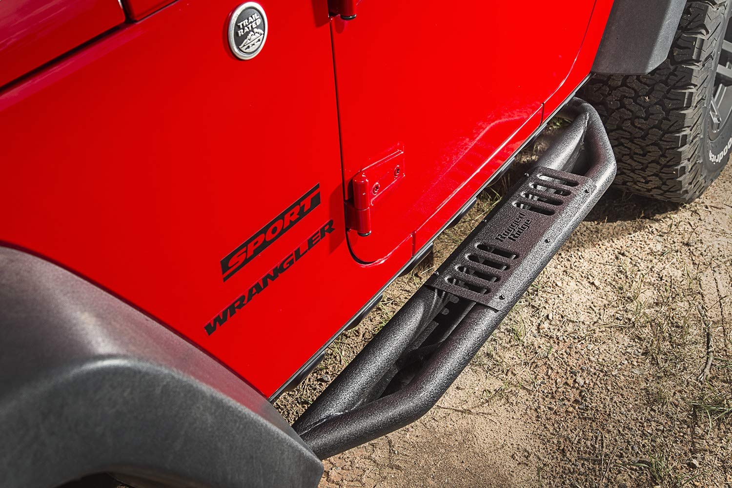 RRC Side Armor Guard Plate Kit | Rugged Ridge | 11504.24 | Fits 2007-2018 Jeep Wrangler JK