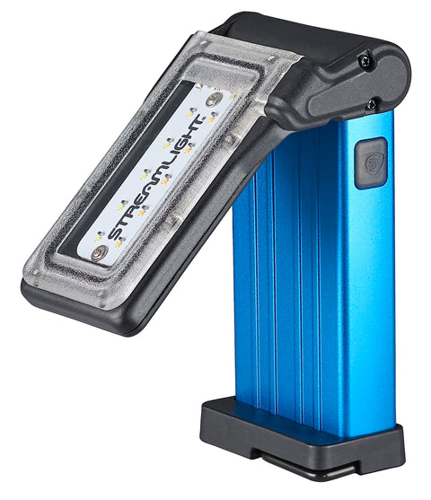 Flipmate Streamlight 61502 500-Lumen USB Rechargeable Multi-Function Compact Work Light, Blue