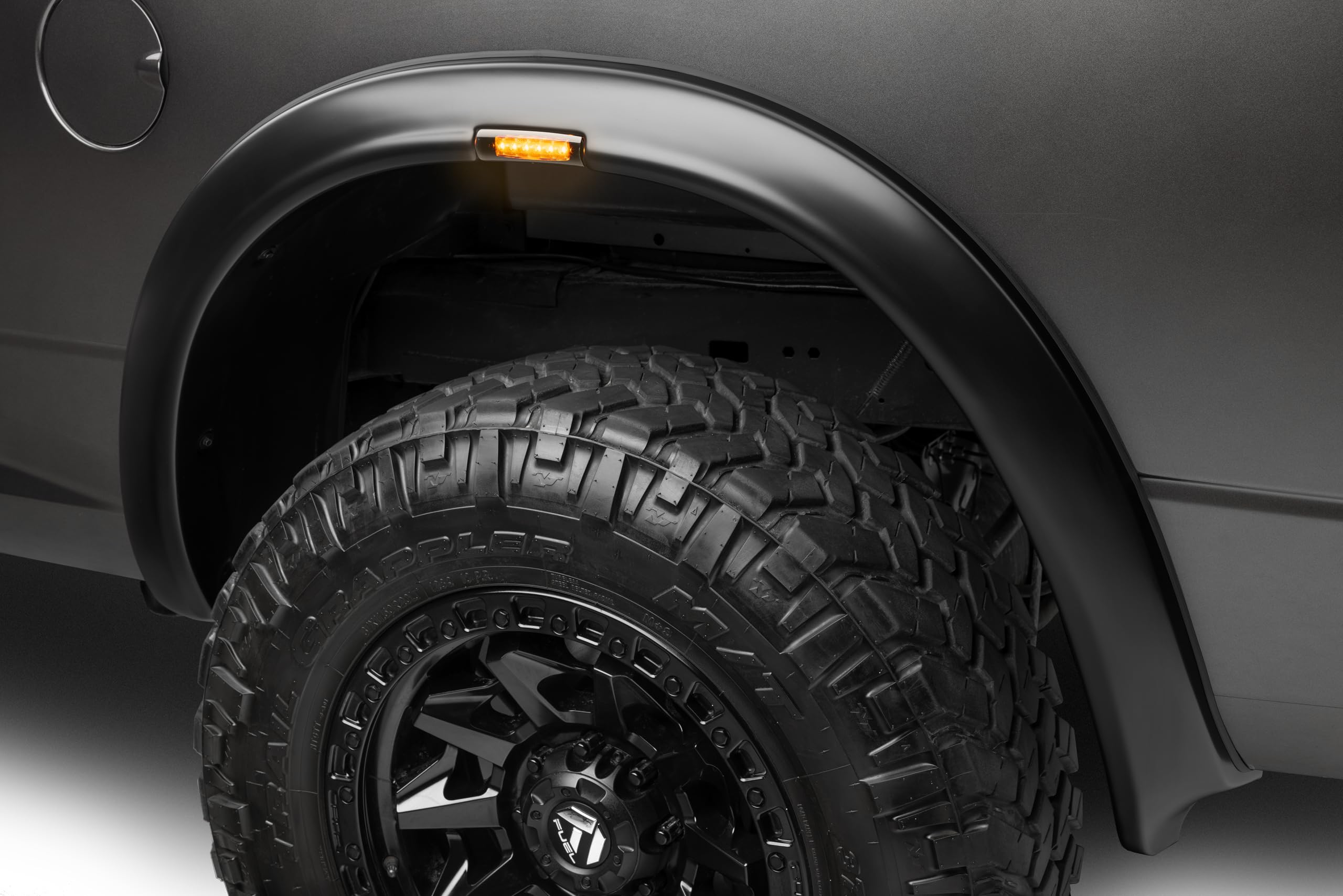 Husky Liners RVL Style Fender Flares | Fits 2019-2026 Dodge Ram 2500; 2019-2026 Dodge Ram 3500 | Front & Rear, 4-pcs. Black | 2805940