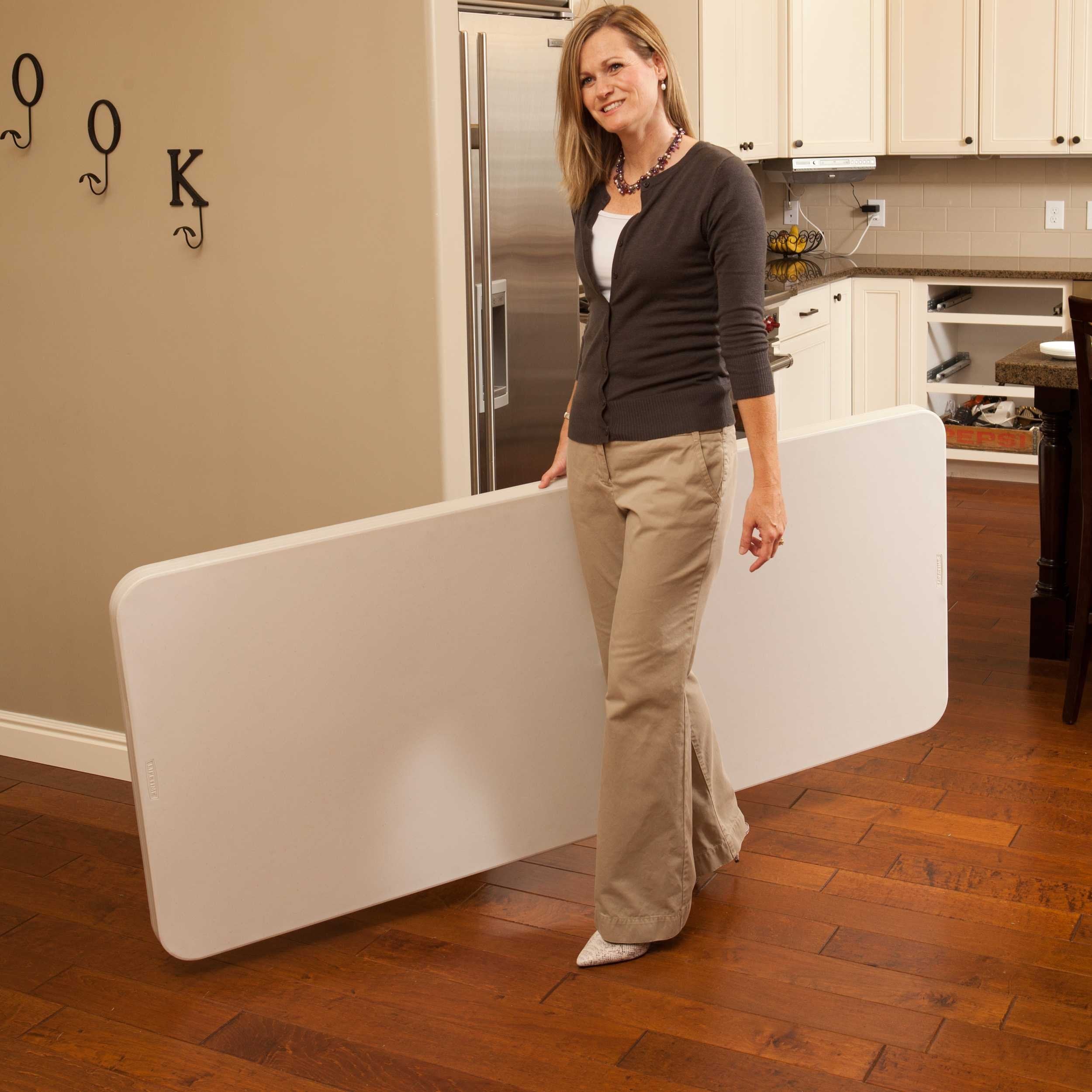 Folding Utility Table LIFETIME 22900, 6 Feet, Almond