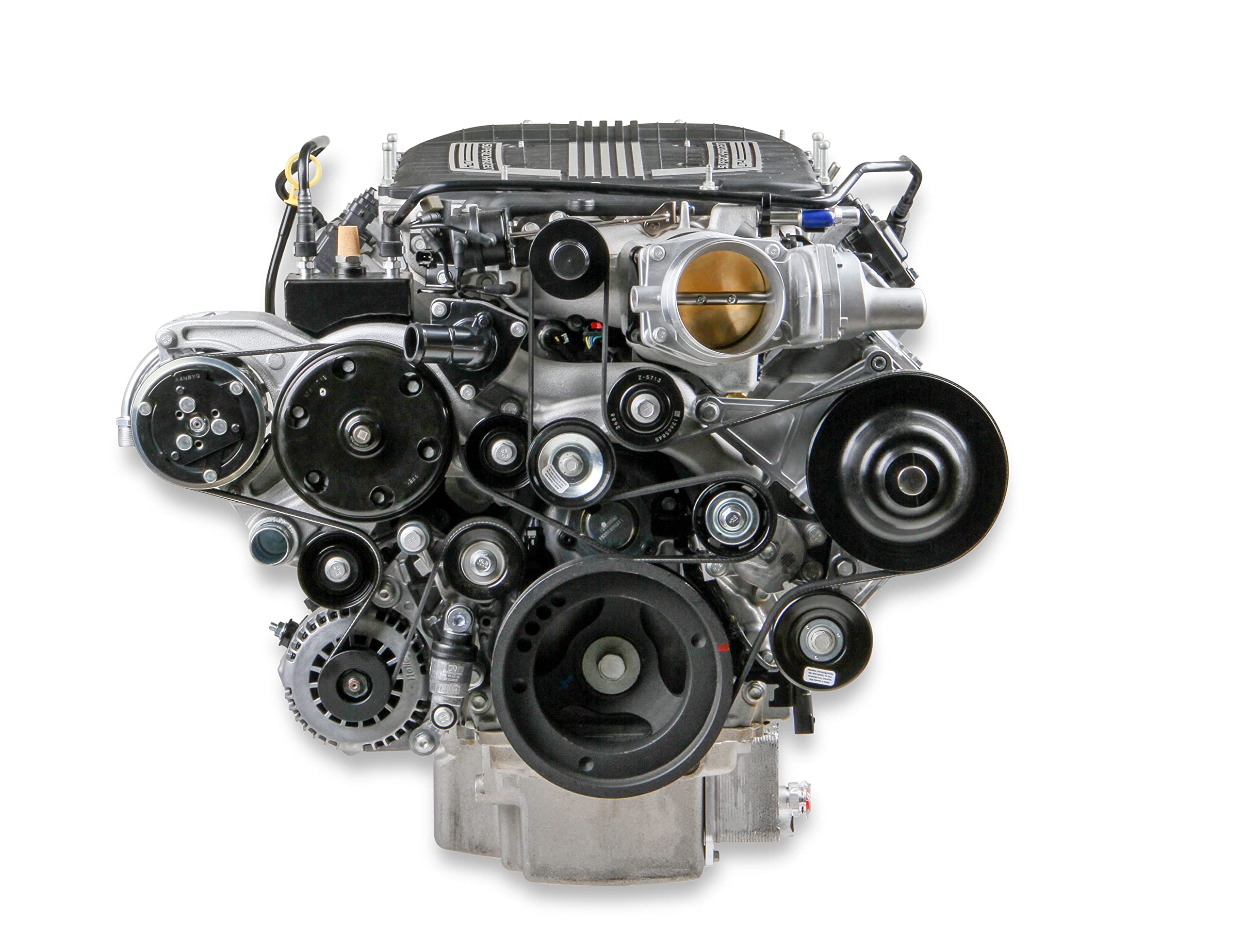 Premium Holley Mid-Mount Complete Accessory System for GM Gen V LT4 Dry Sump Engines 20-221BK