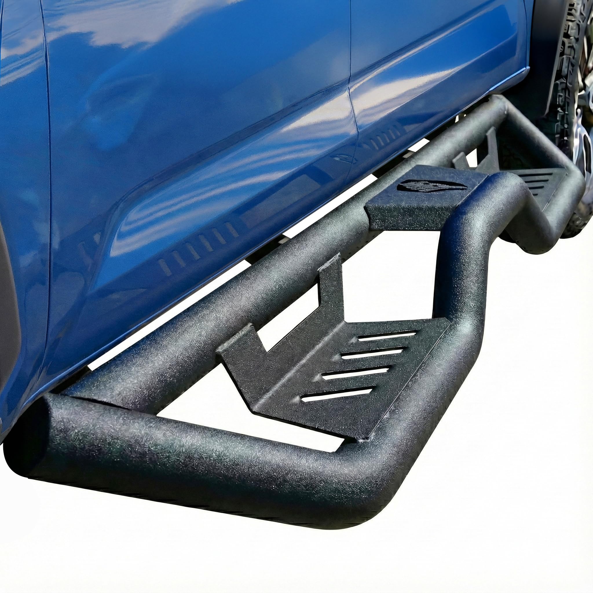 Tyger Auto Kobra Tyger Running Boards Compatible with 2022-2026 Toyota Tundra | CrewMax | TG-KB2T25010 | Textured Black Drop Step Rail