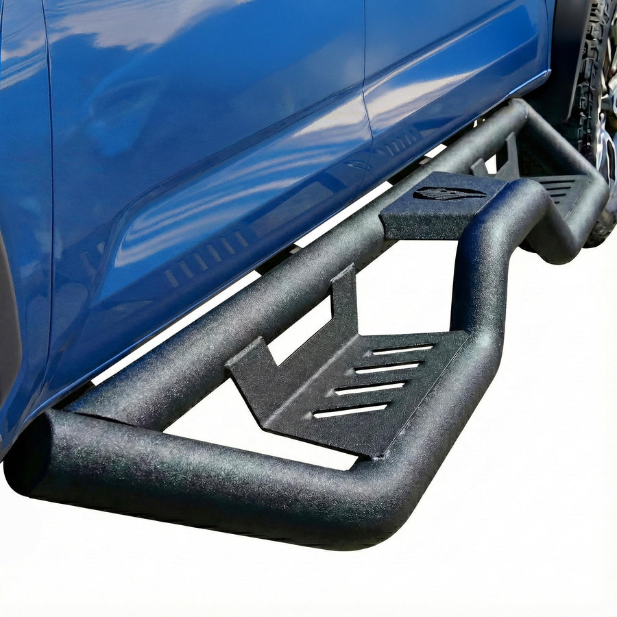 Tyger Auto Kobra Tyger Running Boards Compatible with 2022-2026 Toyota Tundra | CrewMax | TG-KB2T25010 | Textured Black Drop Step Rail