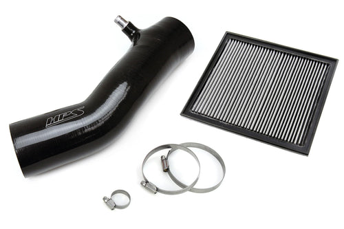 Black Silicone HPS Air Intake Kit with Air Filter Compatible for 2016-2023 Toyota Tacoma 3.5L V6, 827-725WB