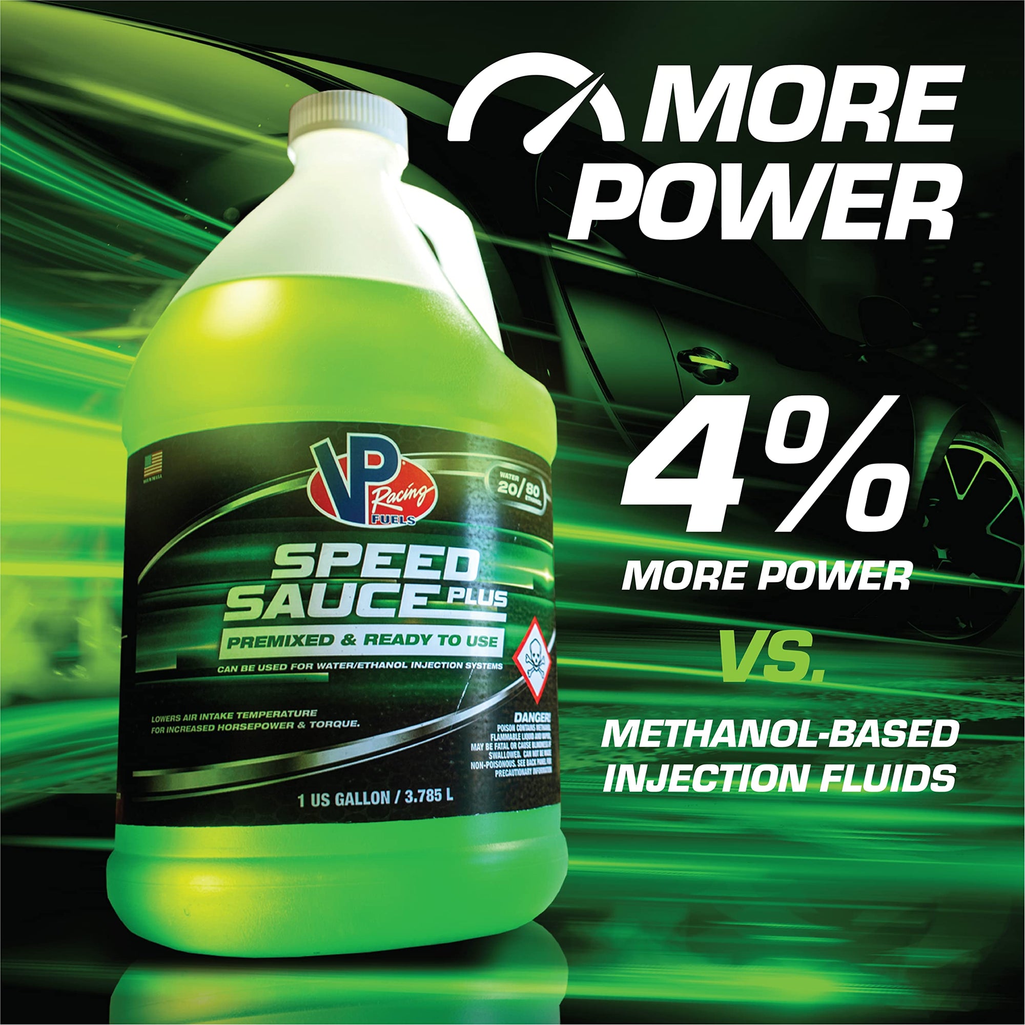 Speed Sauce Plus VP Racing Fuels Injection Fluid, 1 Gallon, 1 Pack