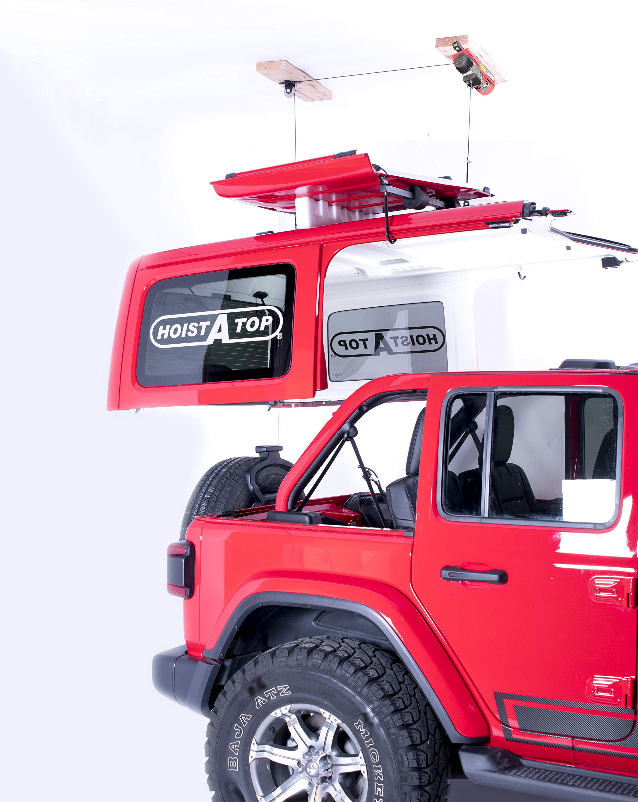 Lange Originals Hoist-A-Top | Power Compatible with Jeep Wrangler JK & JKU Models 2007-2018