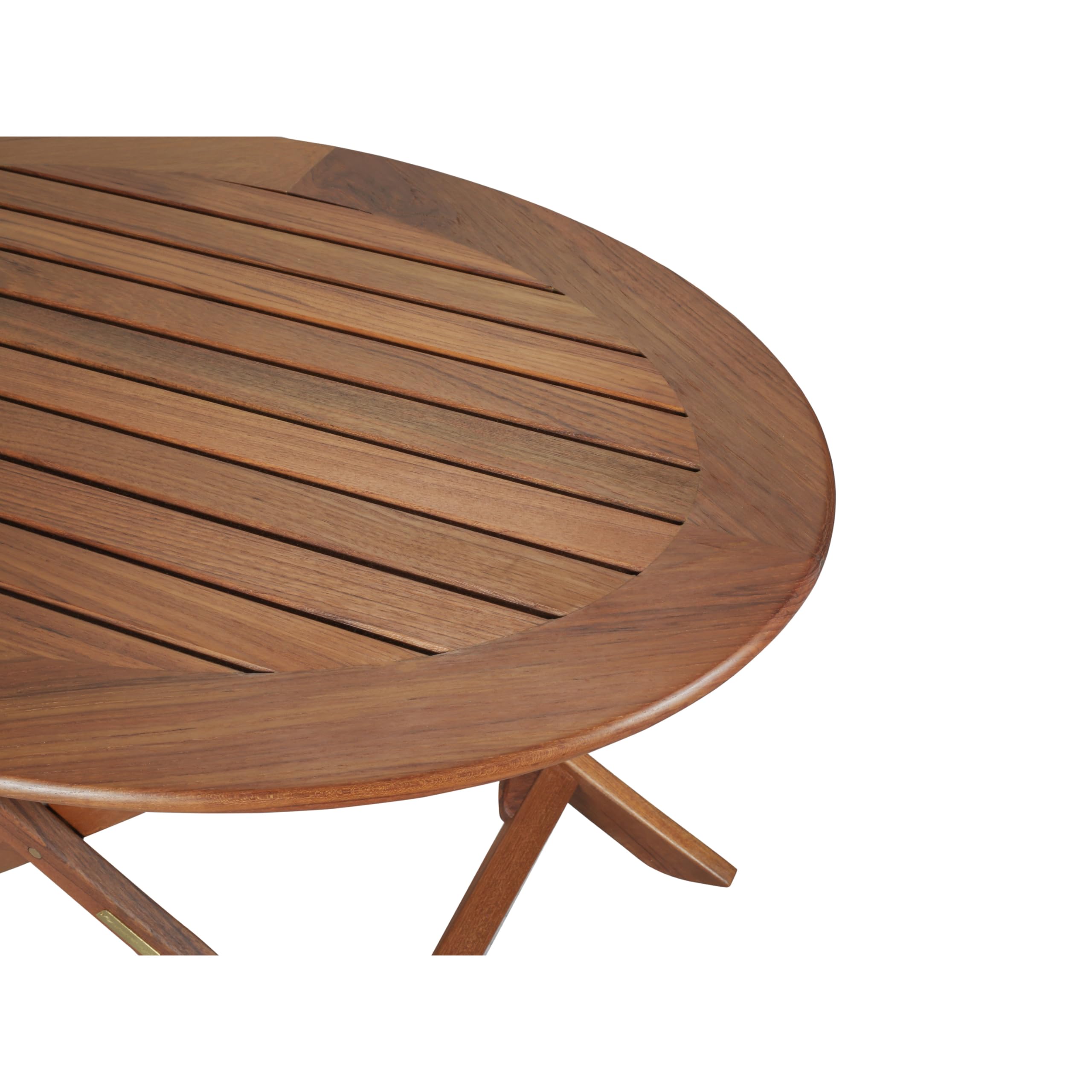 Teak Whitecap 63037 Rembrandt Table Oval Slat Top