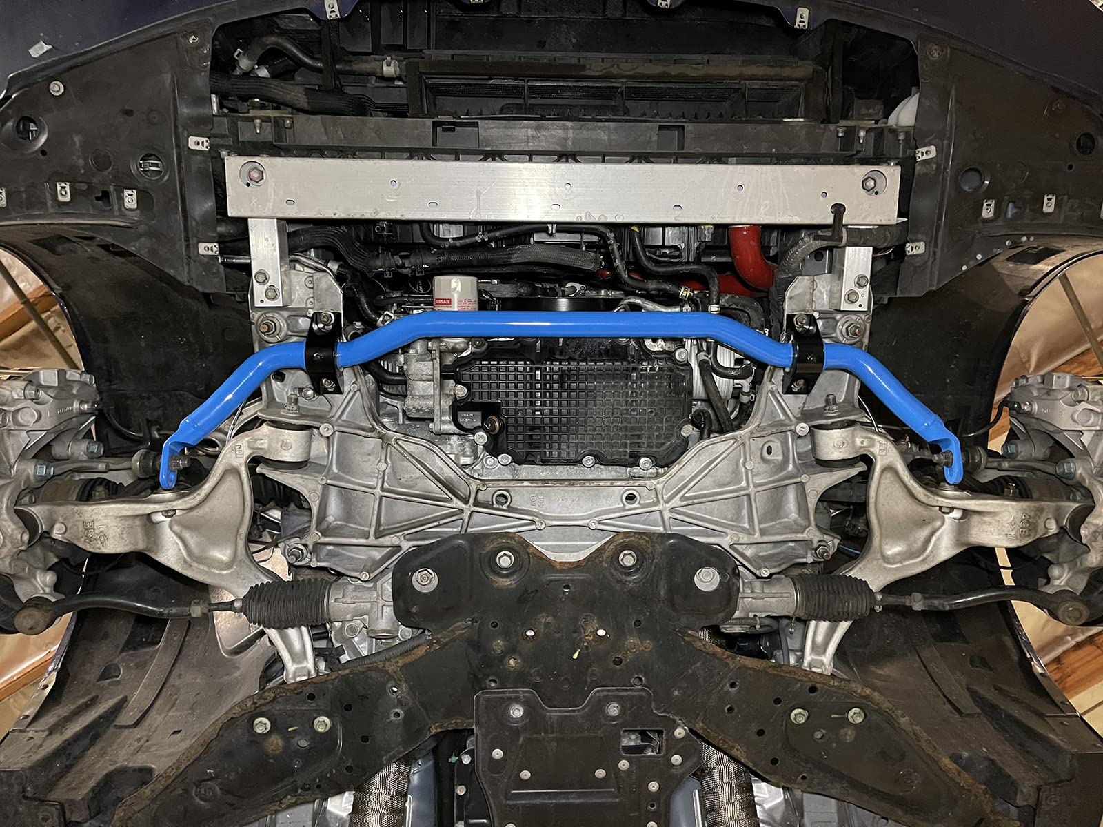aFe Power Front and Rear CONTROL Sway Bar Set Blue Fit Infiniti Q50/Q60 16-22 V6-3.0L (tt) AWD 440-711002-L