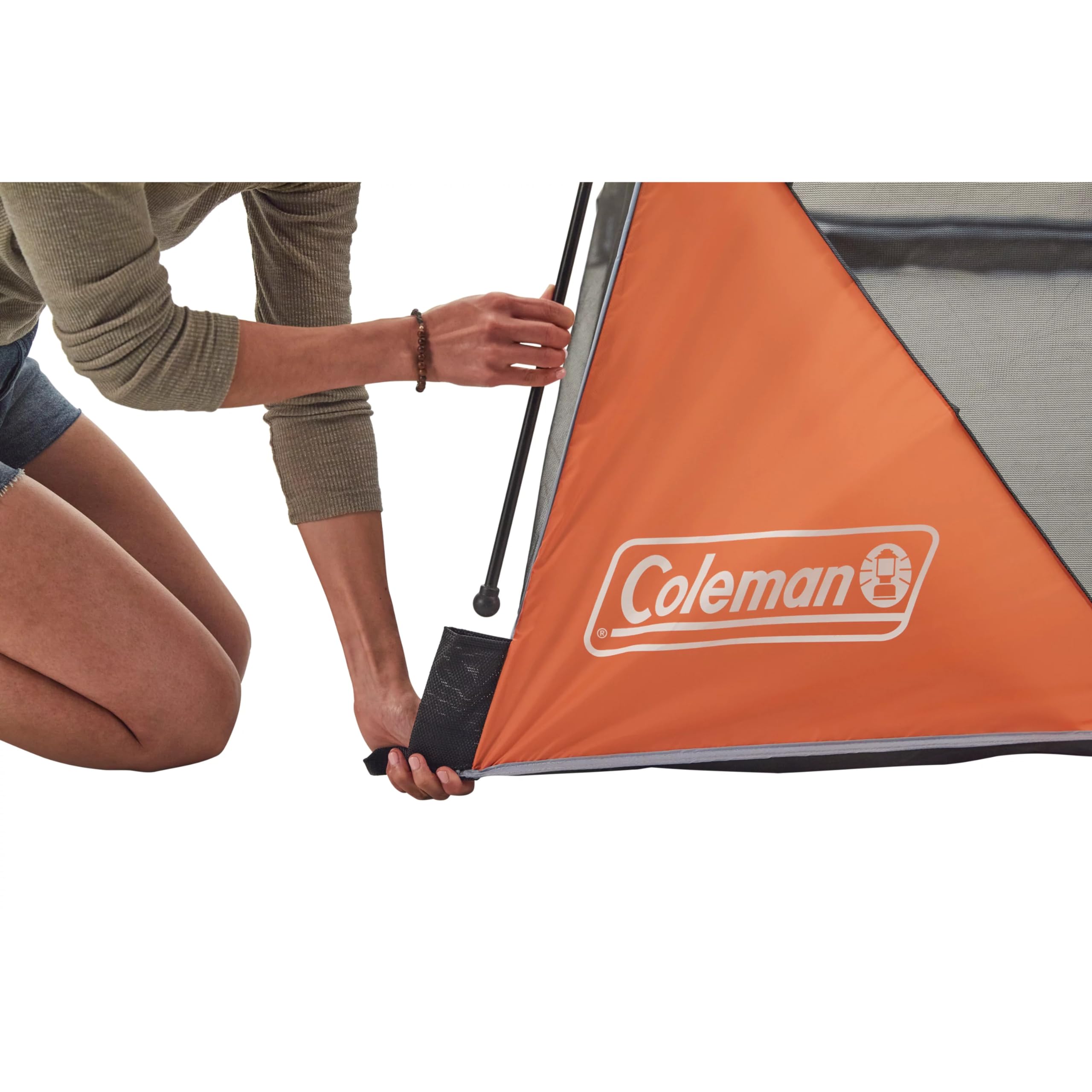 Coleman Screen Dome Skyshade Canopy Tent, 8 x 8 Shade Canopy, UPF 50+ Outdoor Canopy Tent for Camping, Tailgating, and Beach Shade, Fog