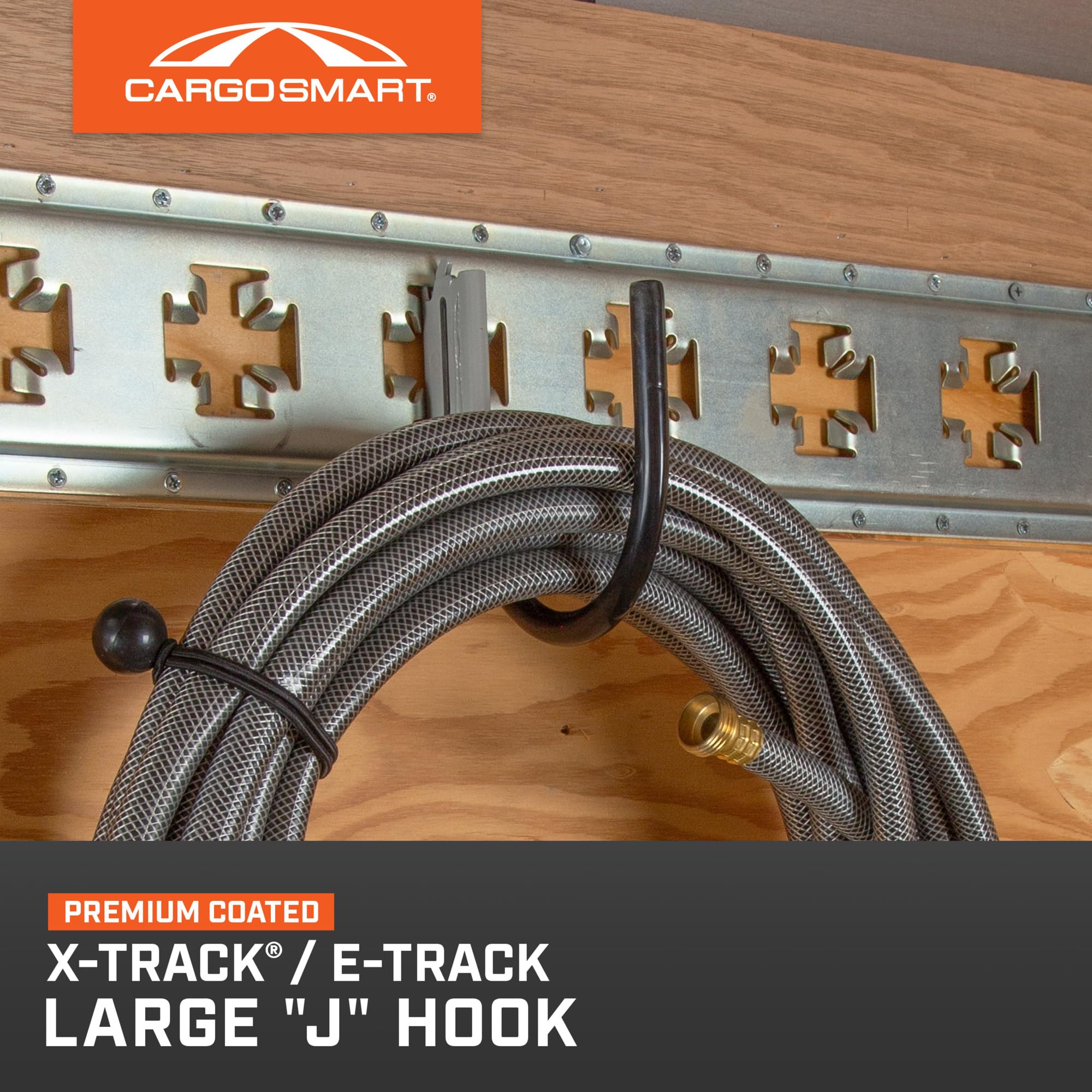 Grey Powder Coat Large "J" Hook 1 Pk