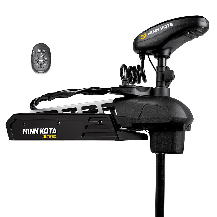 Minn Kota Bow-Mount Ultrex Electric Trolling Motor with MEGA Down Imaging – 112 Lb. Thrust, 52 in. Shaft, Freshwater