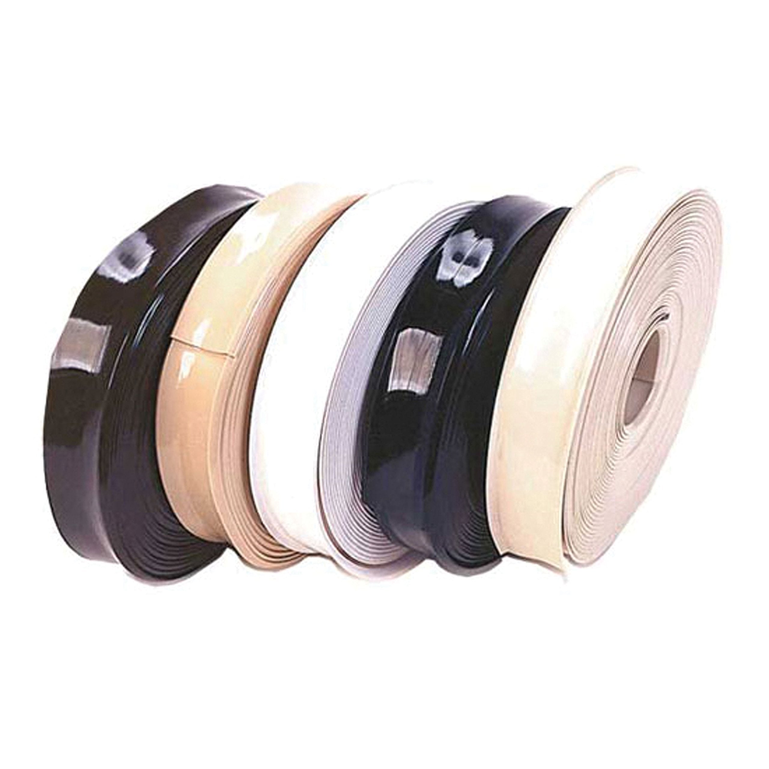 10015 JR Products Premium Vinyl Insert - Black, 1" x 25'