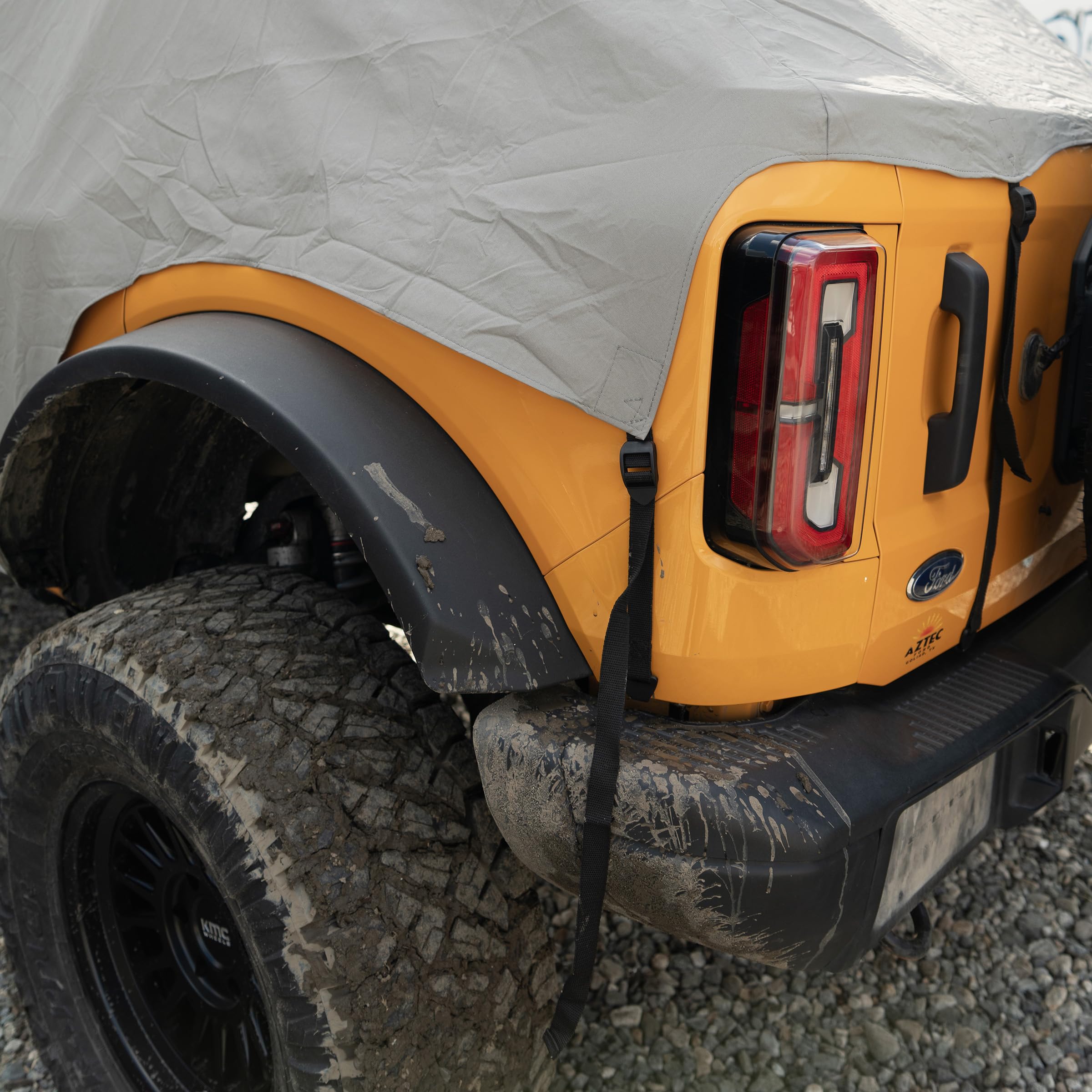 BRONCO SmittyBilt 4D WATER RESIST COVER W DOOR FLAP - SB2081