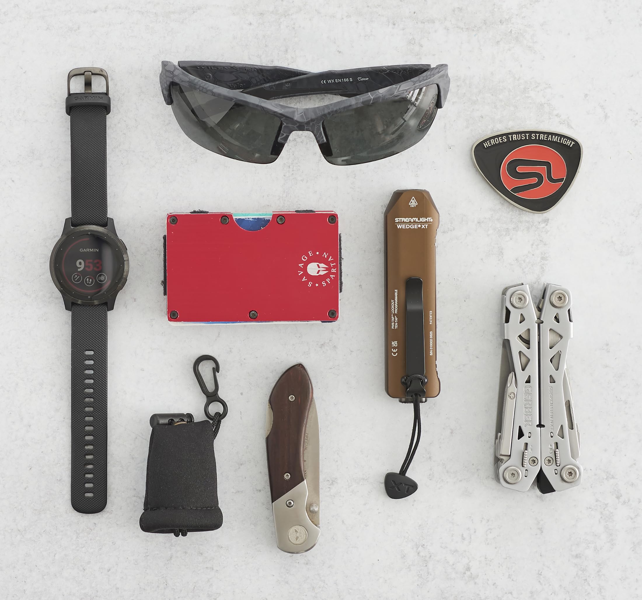 Wedge XT Streamlight 500-Lumen 1,900-Candela Flat Everyday Carry Flashlight, Includes USB-Cable and Pocket Lanyard, Coyote