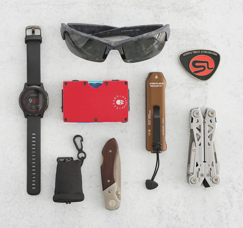 Wedge XT Streamlight 500-Lumen 1,900-Candela Flat Everyday Carry Flashlight, Includes USB-Cable and Pocket Lanyard, Coyote