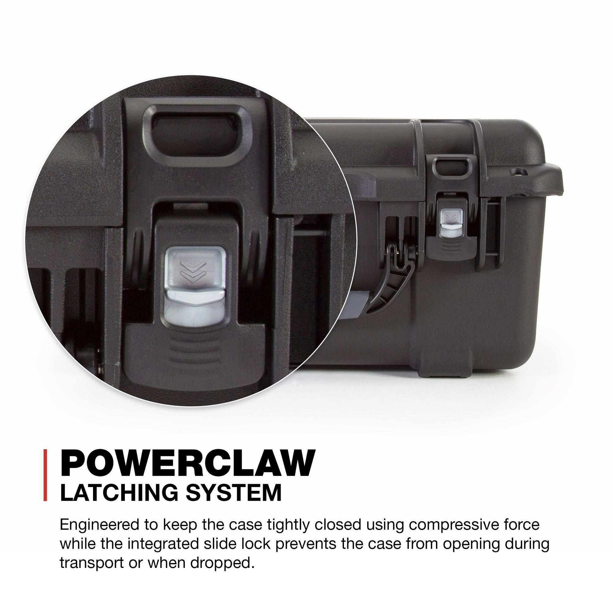 Waterproof Nanuk 933 Hard Case with Padded Dividers - Black