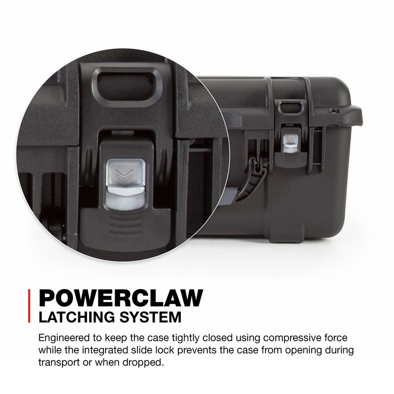 Waterproof Nanuk 933 Hard Case with Padded Dividers - Black