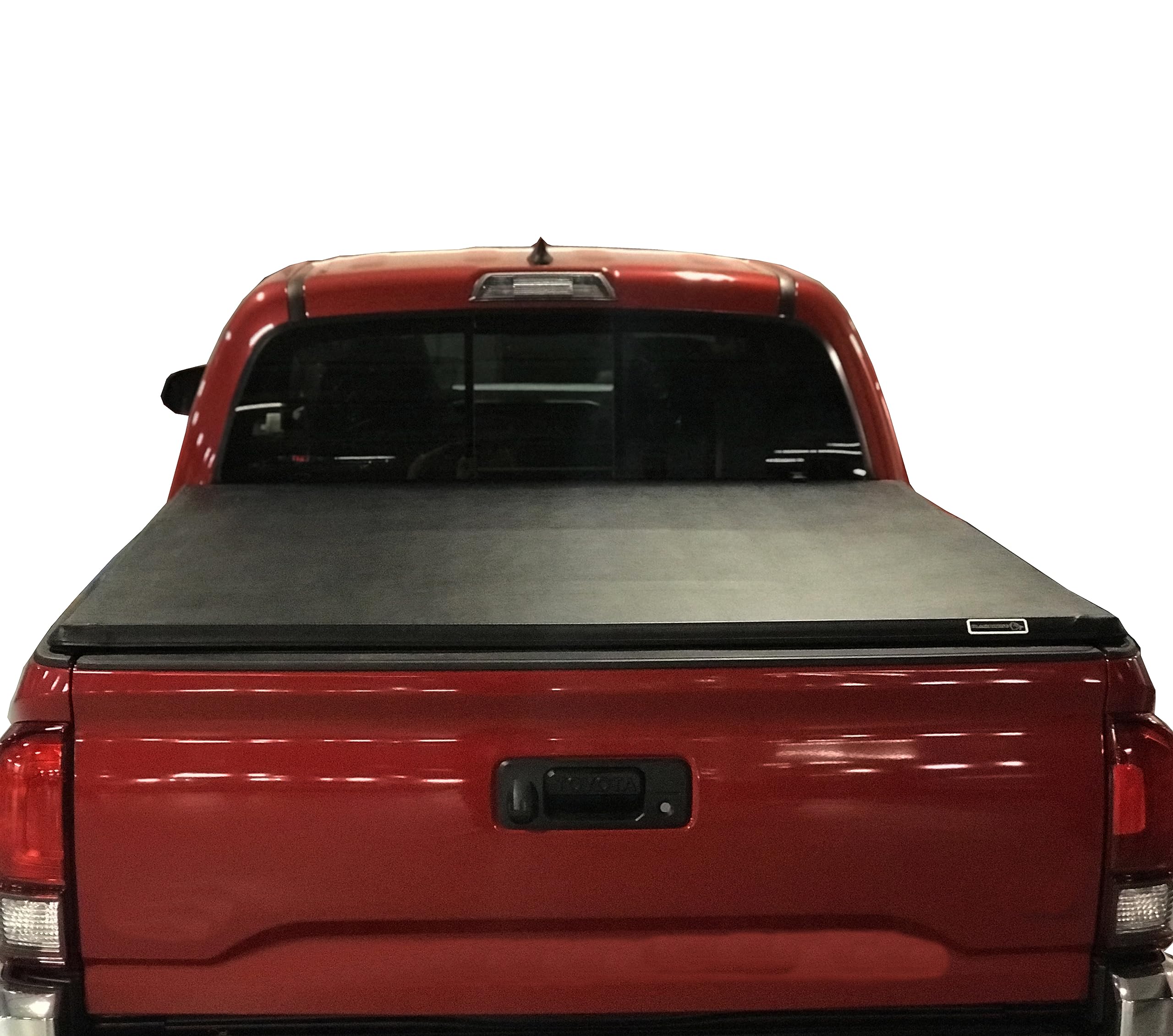 Premier Black Horse Soft Trifold Truck Bed Tonneau Cover Compatible with 99-23 Ford F-250 SD/F-350 Super Duty|1999-2023 Ford F-450 Super Duty 6.5ft Bed-PRS-FO21