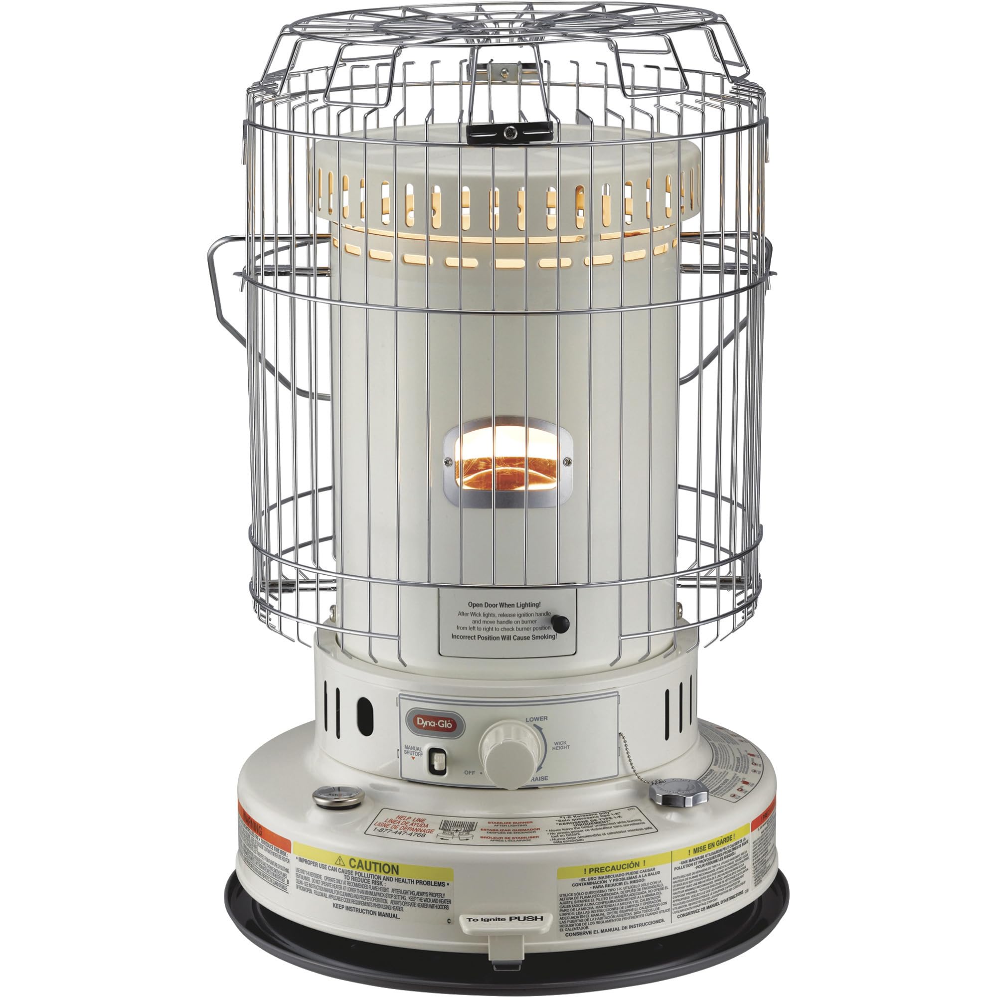 Indoor Dyna-Glo Kerosene Convection Heater - 23,800 BTU, 1,000 Sq. Ft. Heating Capacity, Model Number WK95C8