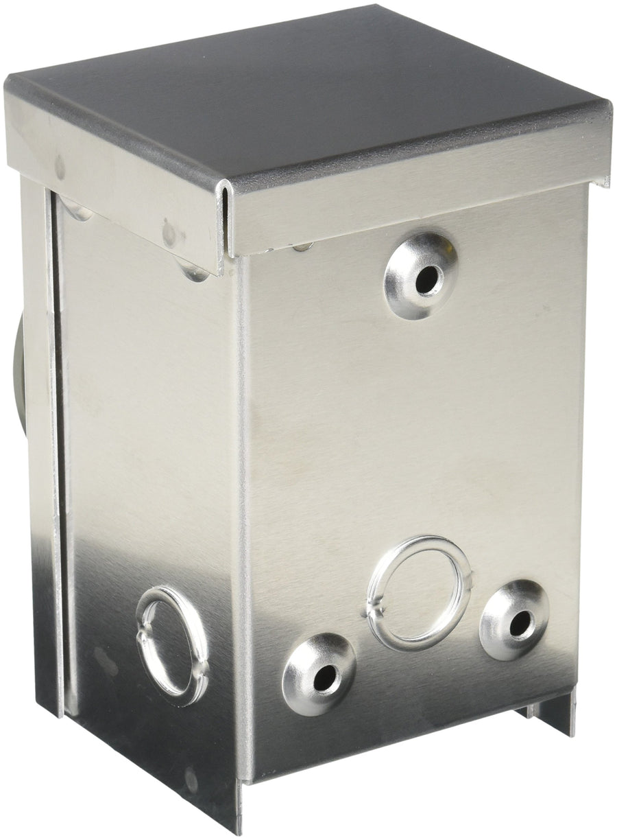 30-Amp Generac 6346 125/250V Aluminum Power Inlet Box - Weather-Resistant Outdoor Generator Connection