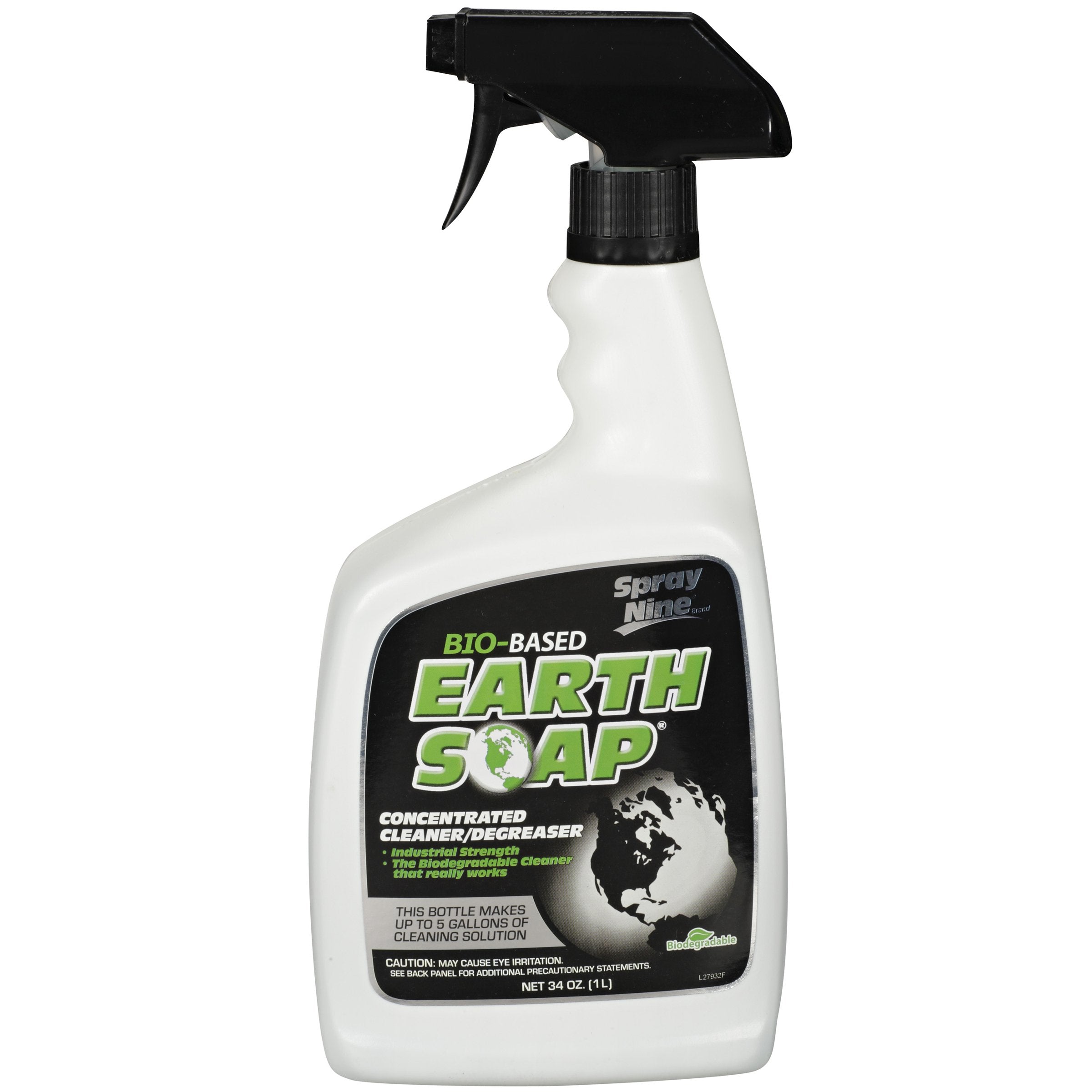 Spray Nine 27932 Concentrated Cleaner Earth Soap, 32 oz., Pack of 1