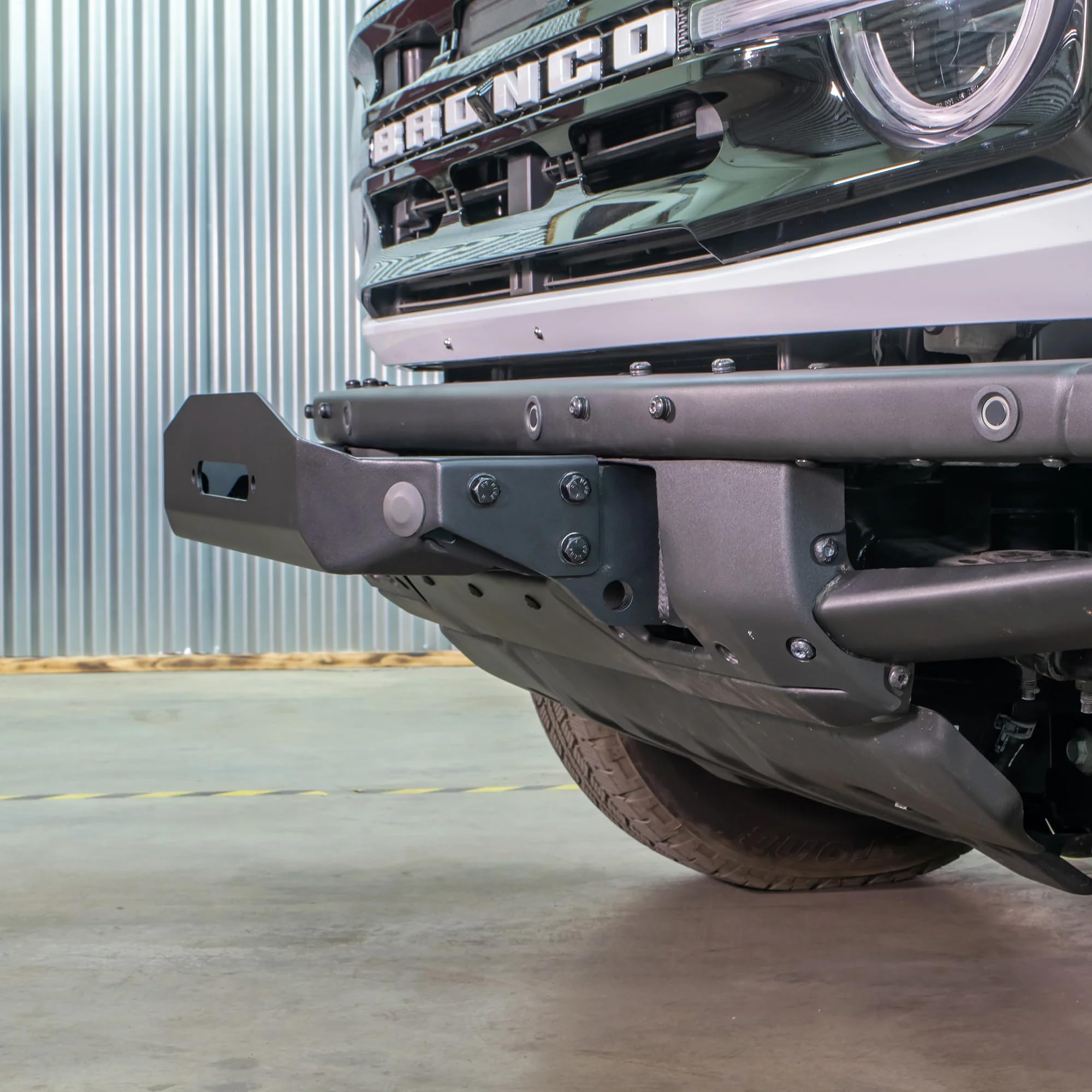 2021+ Ford Bronco OEM Modular Bumper / Raptor Winch Plate Turn Offroad