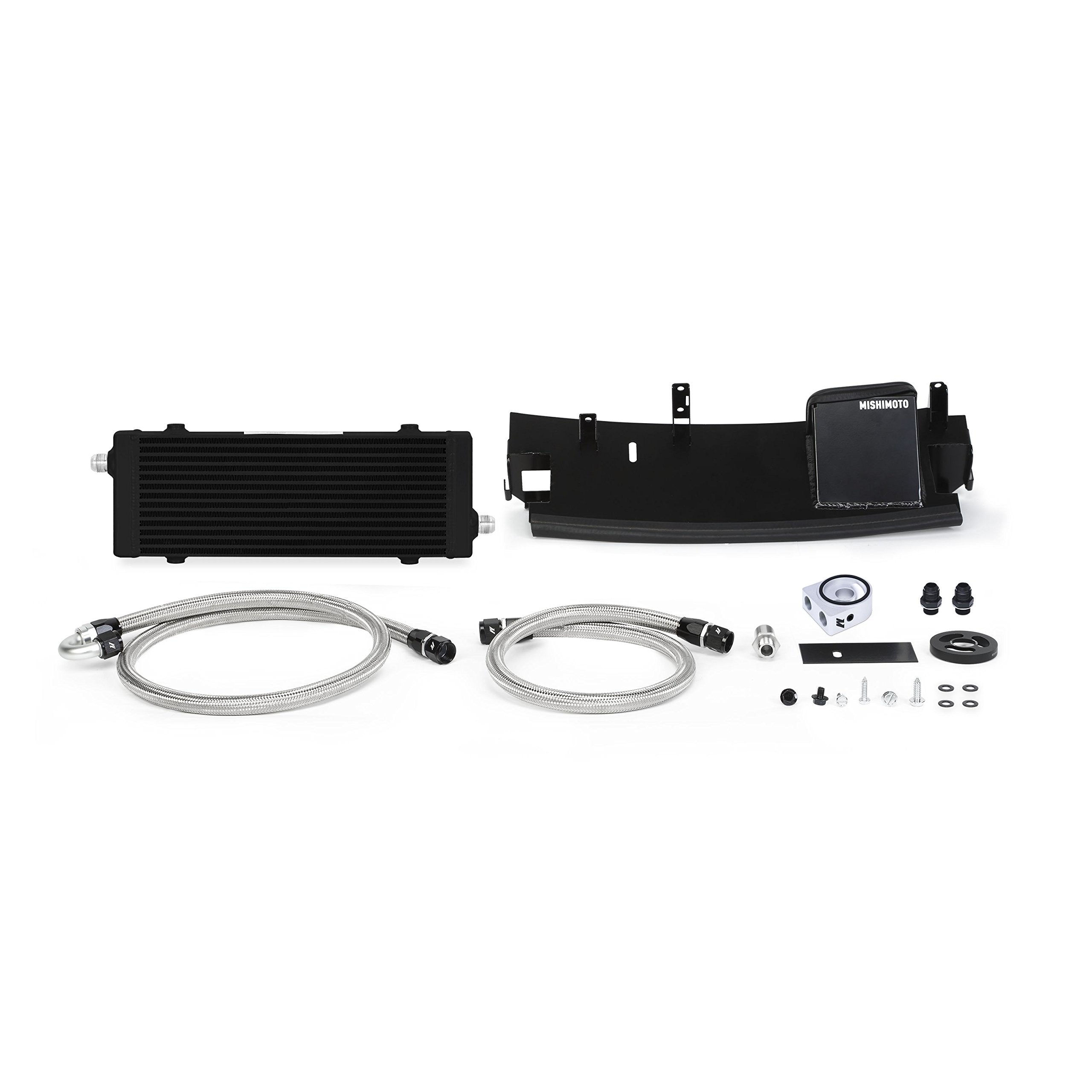 Mishimoto Oil Cooler Heat Exchanger Kit MMOC-RS-16BK Fits Ford Focus RS 2016+2018 Stealth Black