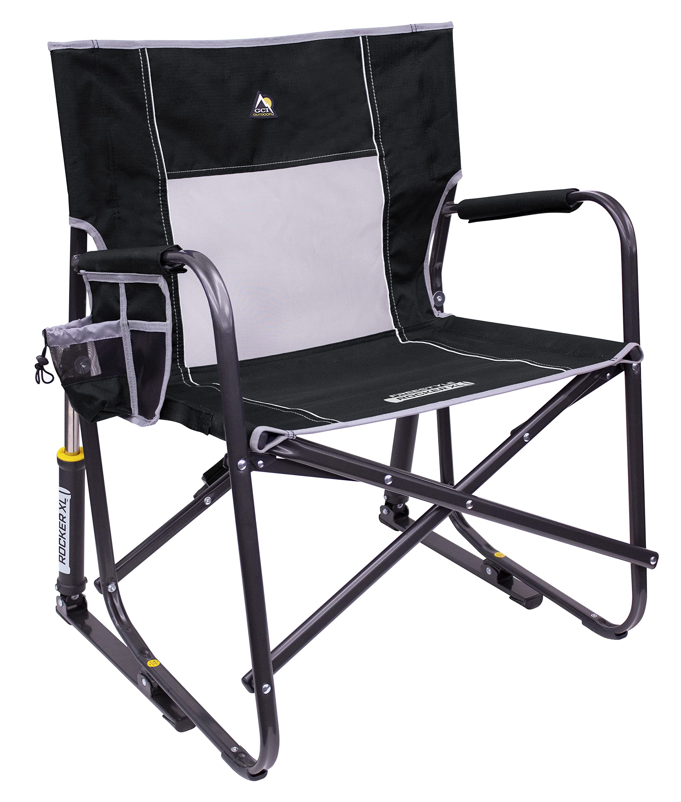 GCI Outdoor Rocking Chair Freestyle XL Portable Folding and Outdoor Camping Chair