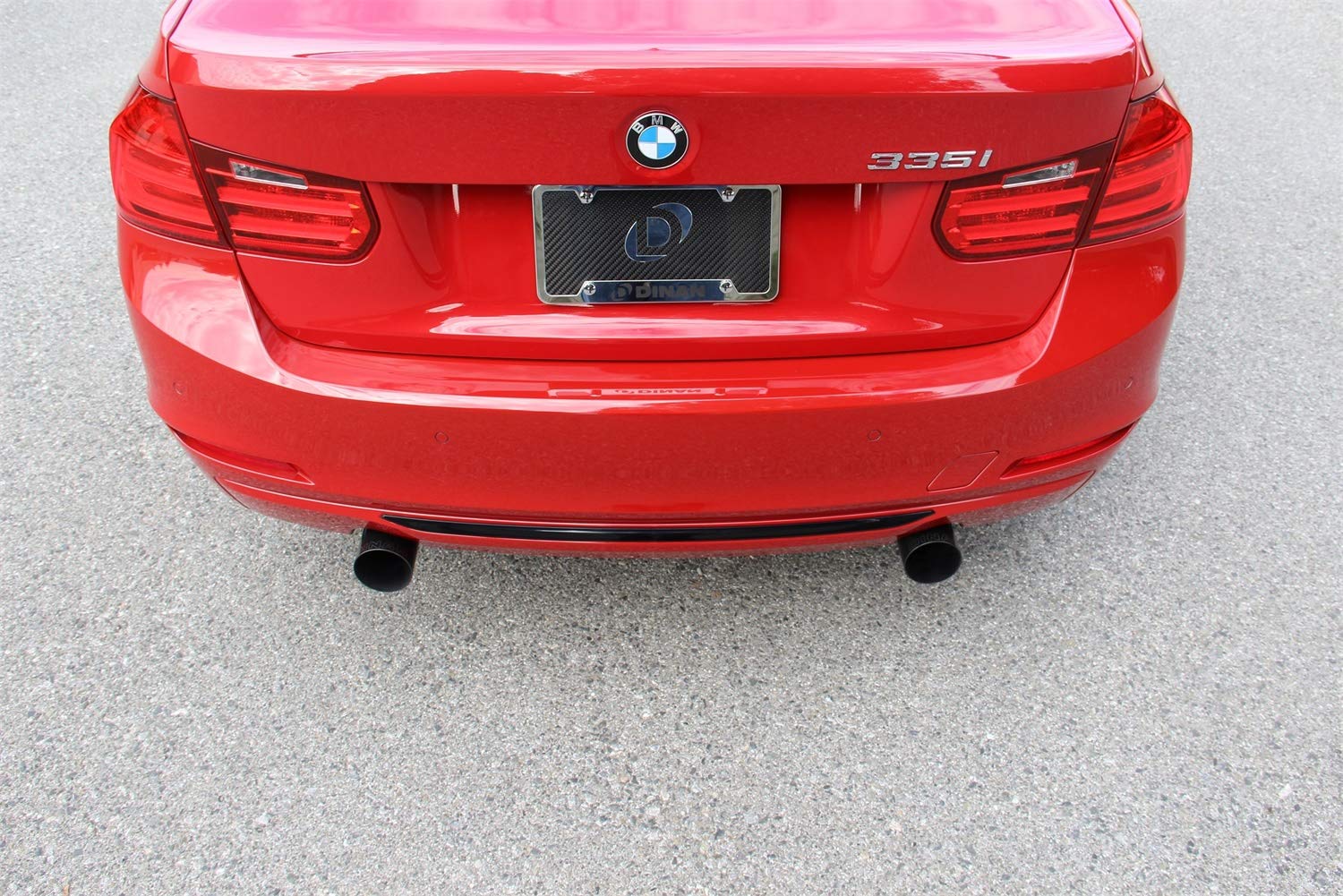 Dinan Free Flow D660-0045-BLK Axle-Back Exhaust - Compatible with 2012-2016 BMW 335i/435i