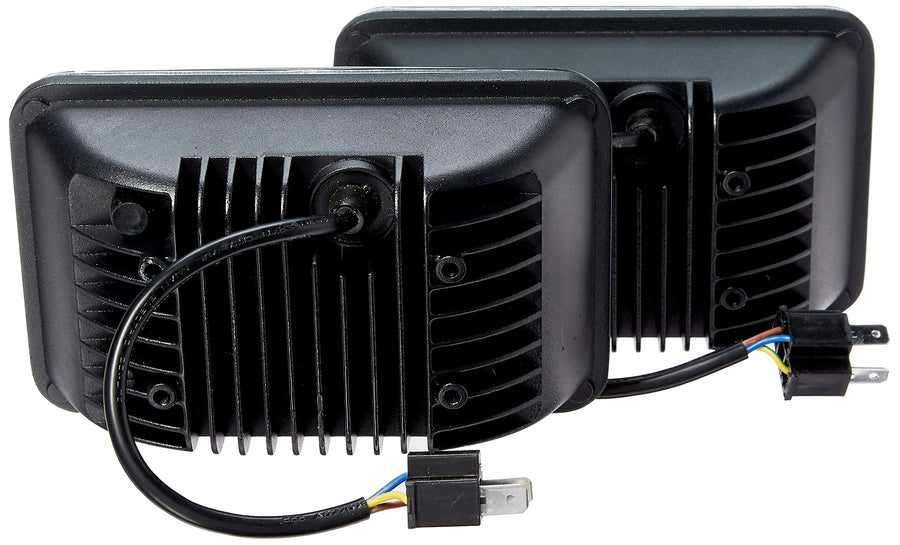 Headlight Conversion Lens, Race Sport (RS-4X6-LEDC-PR) Pair