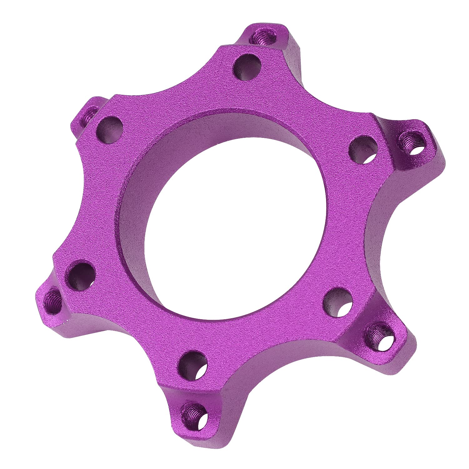Purple NRG Innovations SRK-LOTH-PP Gaming Steering Wheel Hub Adapter Compatible with Logitech G923 G29 G920 G27, 6 X 70mm Bolt Pattern