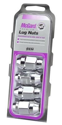 Bulge Cone Seat Style Lug Nut McGard 64073 (M14 x 1.5 Thread Size), (Set of 4)