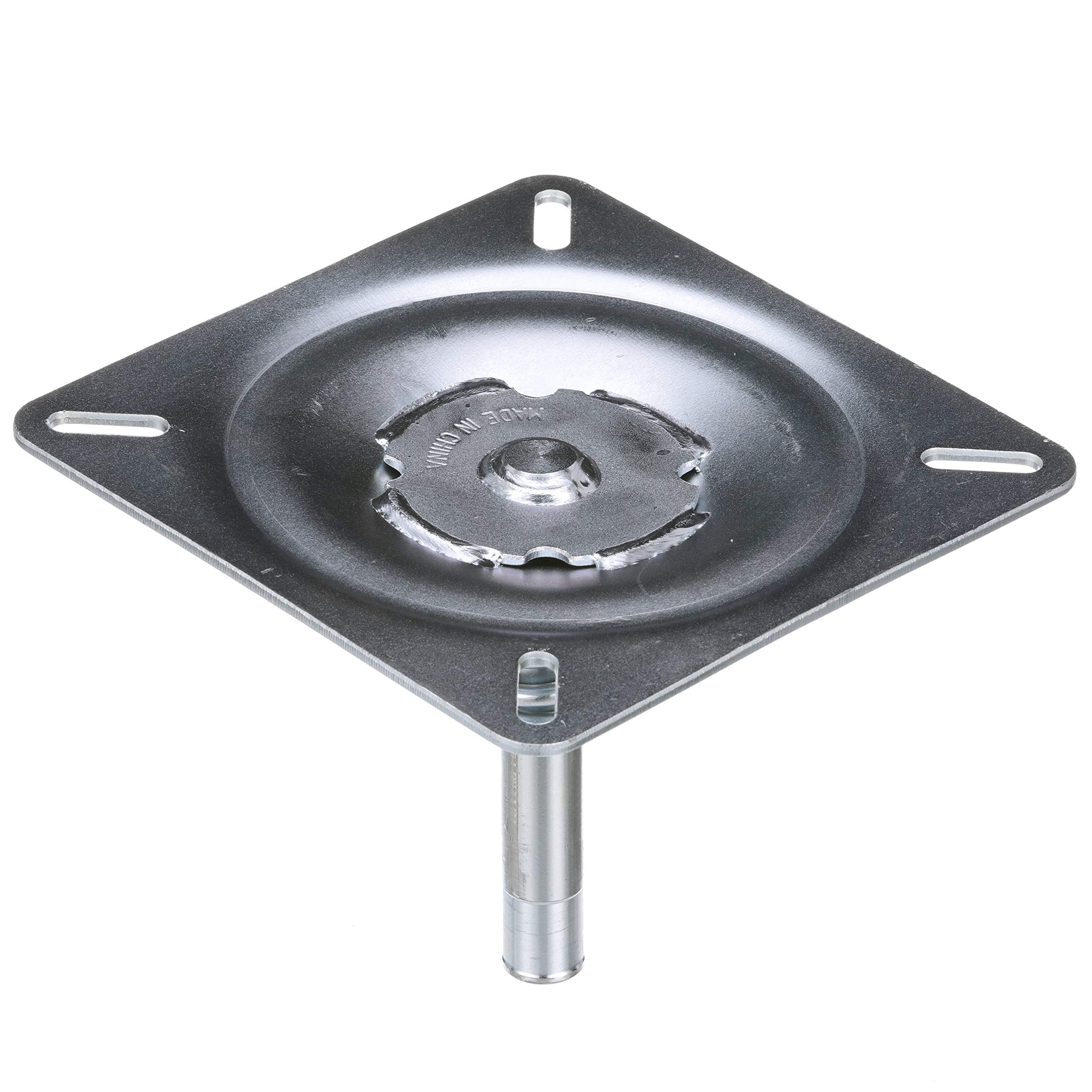 Attwood ¾-Inch Pin Lock’N’Pin SP-1002 Seat Mount, 2 ¾-Inch Steel Pin With Spring, 3-Degree Tilt, 2-Inch Installed Height