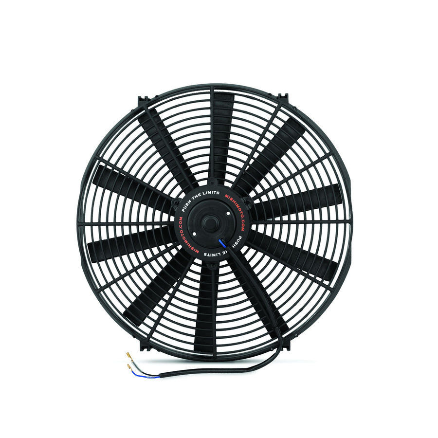 Mishimoto Slim Electric Radiator Fan MMFAN-16, 16" Universal Fit, Black