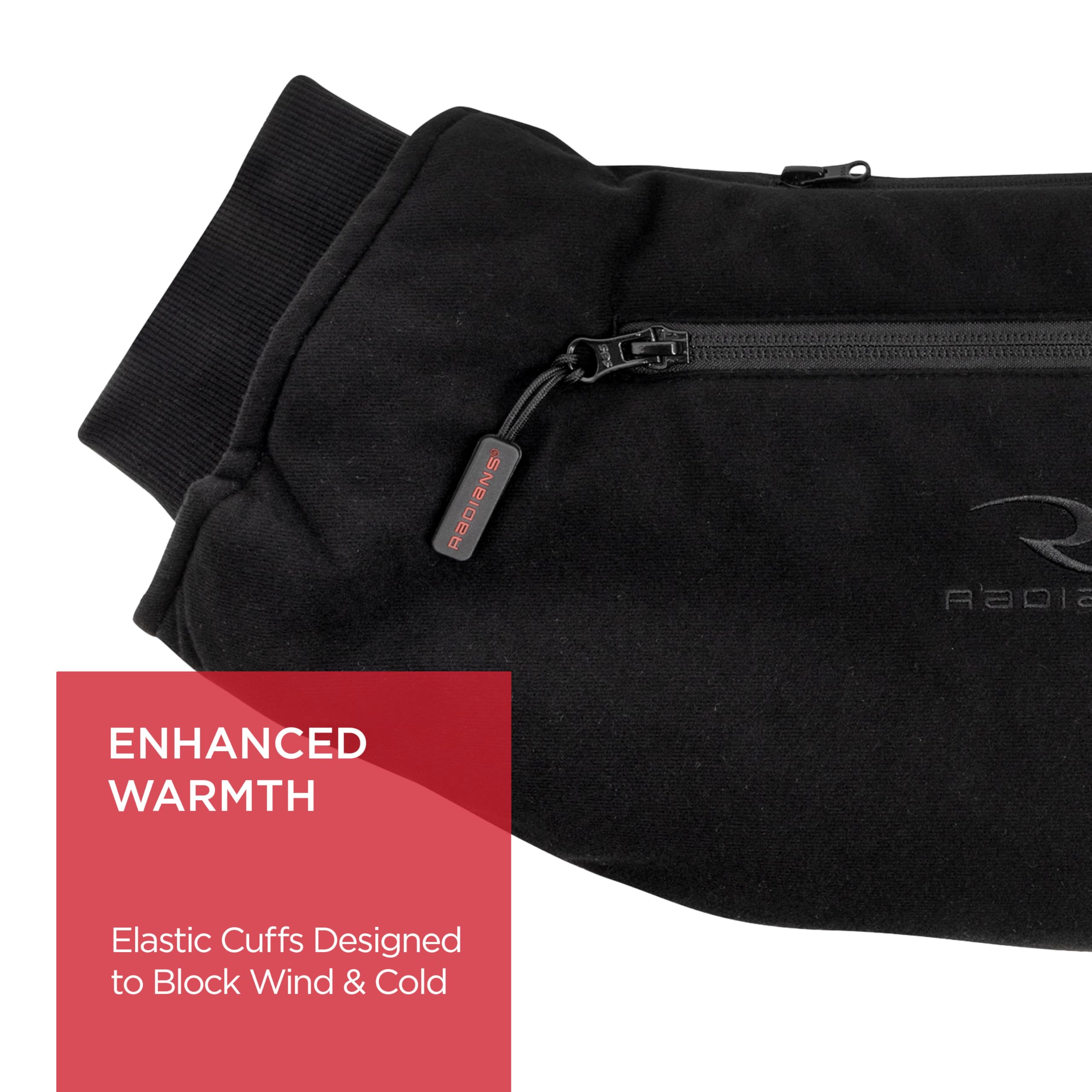 Radians Cold Weather RHG-A900 Wind Resistant Heated Hand Warmer Kit with Battery - Black
