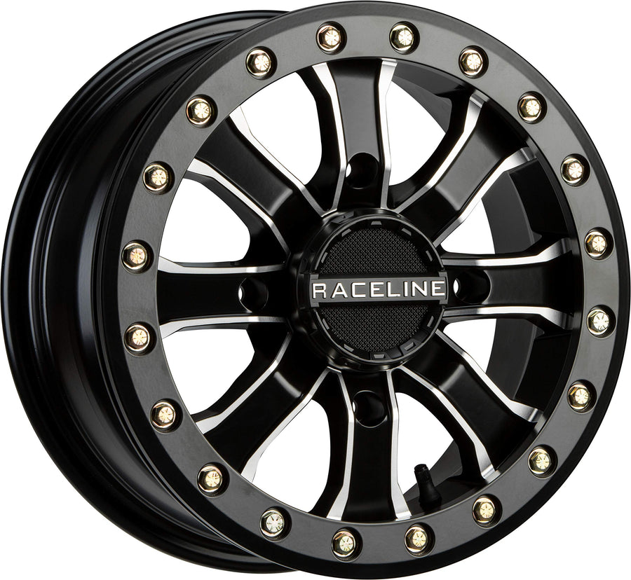 A71MB-46037-51 Raceline Mamba Race Wheel - 14x6-5+1 Offset - 4/137 Black
