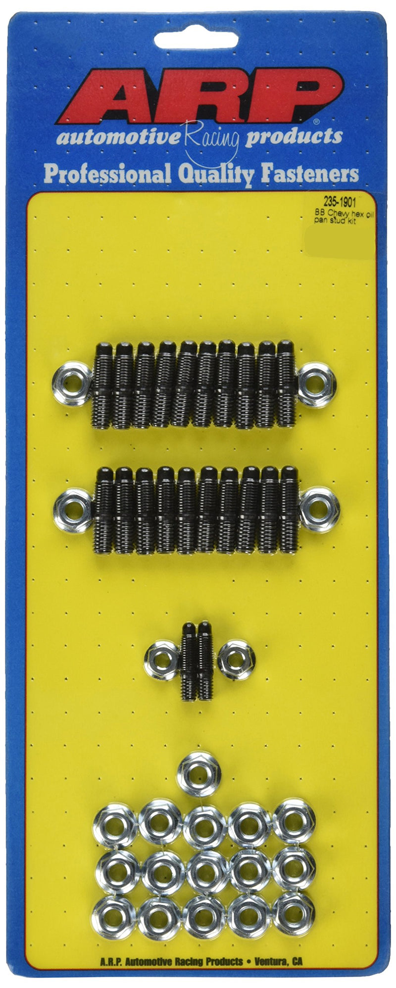 ARP Black Oxide 2351901 Hex Oil Pan Stud Kit